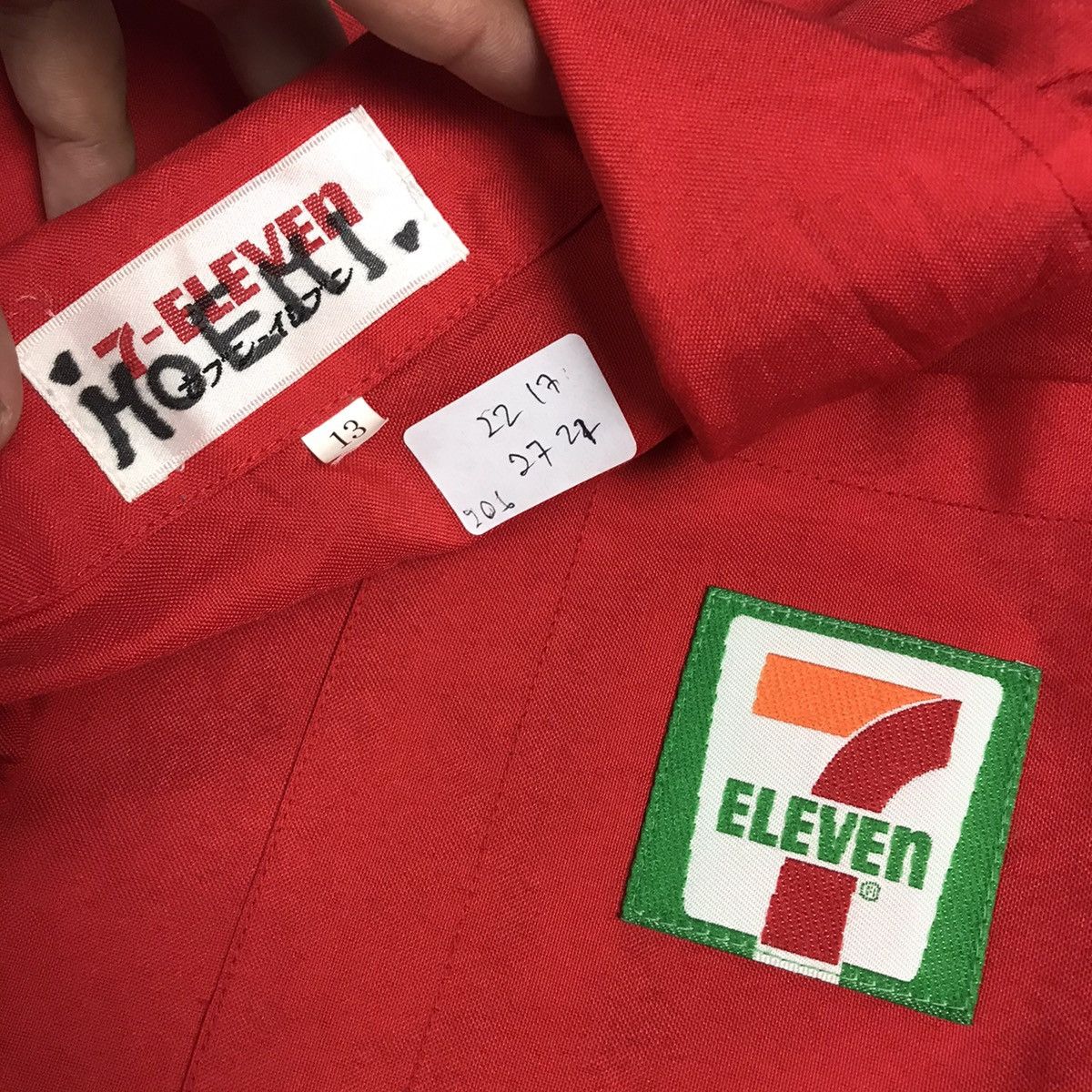 Japanese Brand Vintage 7 Eleven Japan Uniform Work Jacket Size US M / EU 48-50 / 2 - 7 Thumbnail