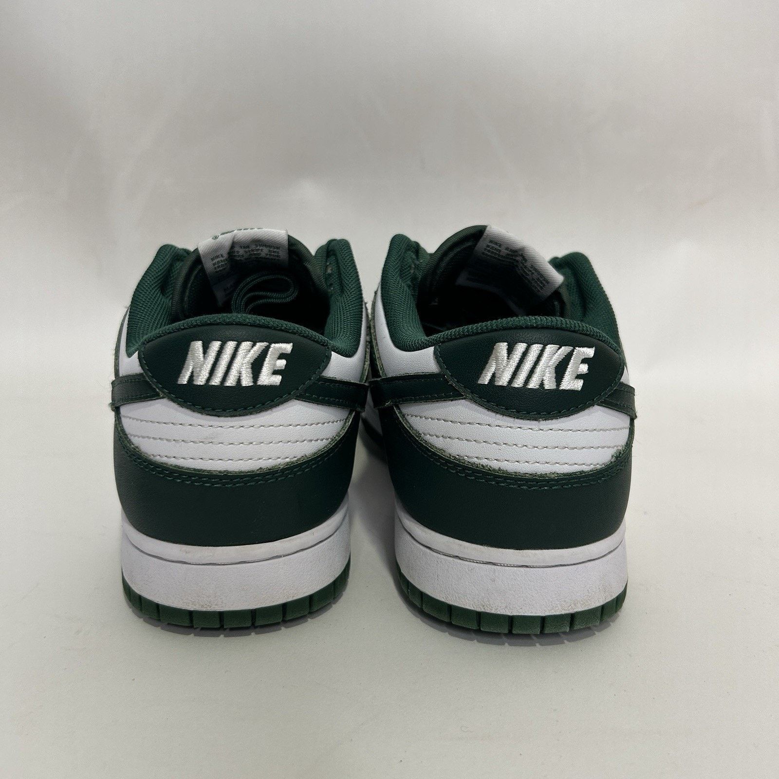 Nike Nike Dunk Low Retro “Michigan State/Varsity Green White” Size US 9 / EU 42 - 5 Thumbnail