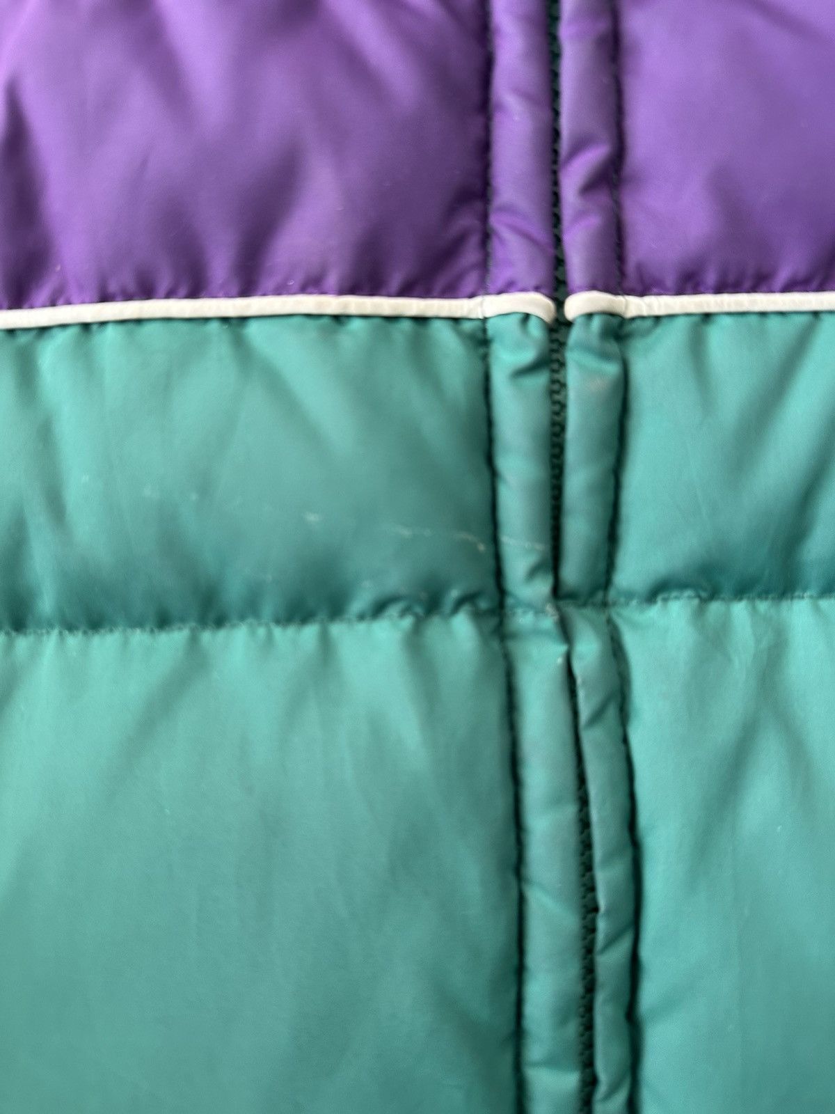 Supreme Supreme Stripe Panel Down Jacket GREEN PURPLE XL Size US XL / EU 56 / 4 - 5 Thumbnail