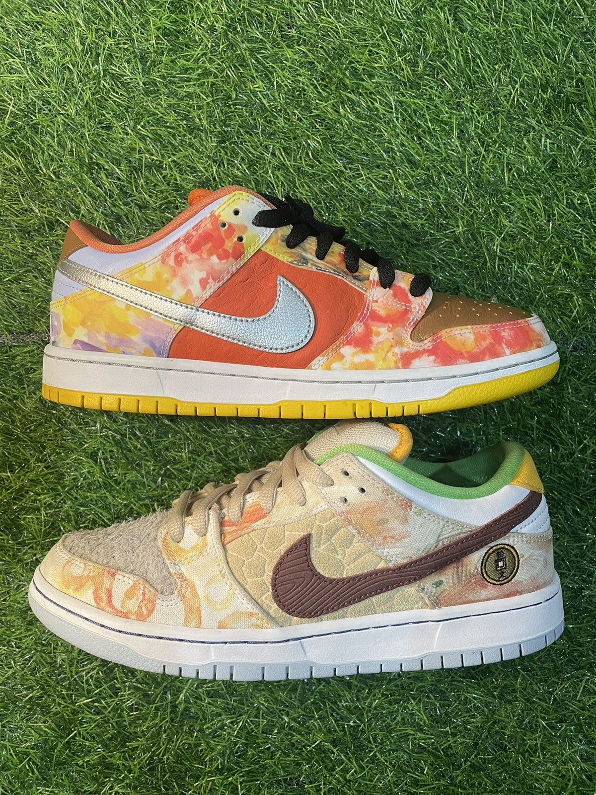 image of Nike Streethawker Sb Shoes in Orange, Men's (Size 9)