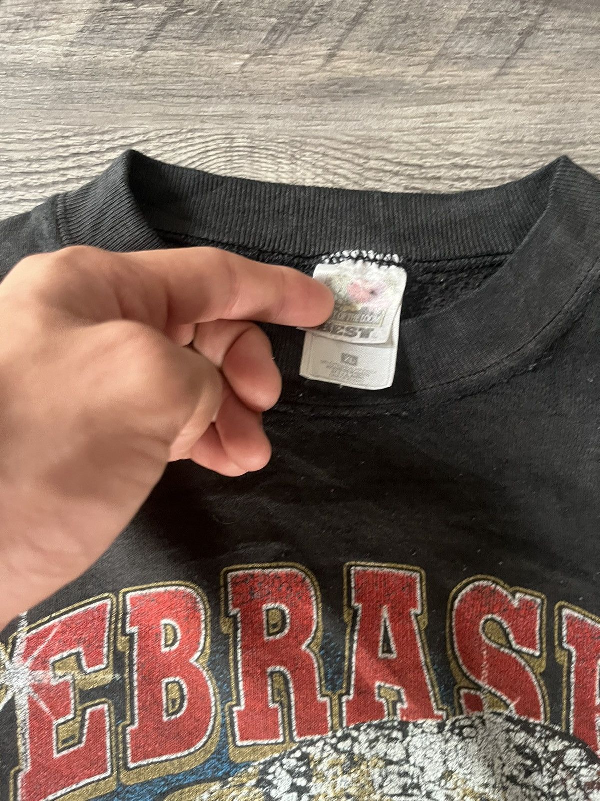 NCAA × Vintage Vintage 90s y2k 1994 Nebraska Championship Crewneck Size US XL / EU 56 / 4 - 3 Thumbnail