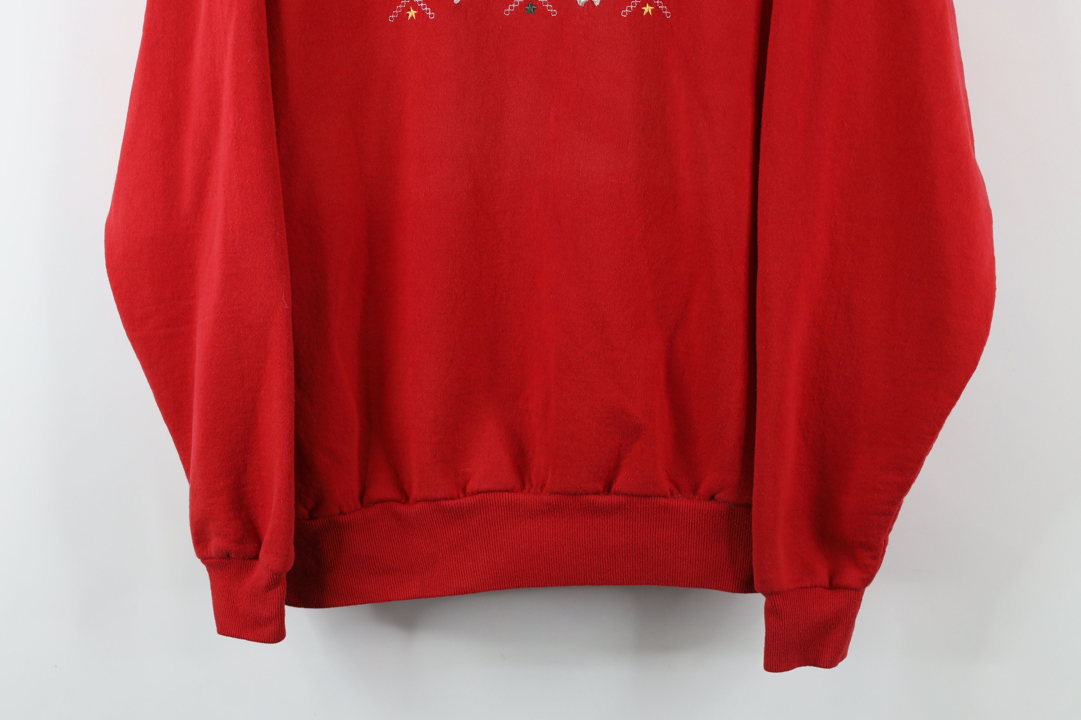 Vintage Vintage 90s Streetwear Christmas Gingerbread Bear Sweatshirt Size XL / US 12-14 / IT 48-50 - 3 Thumbnail