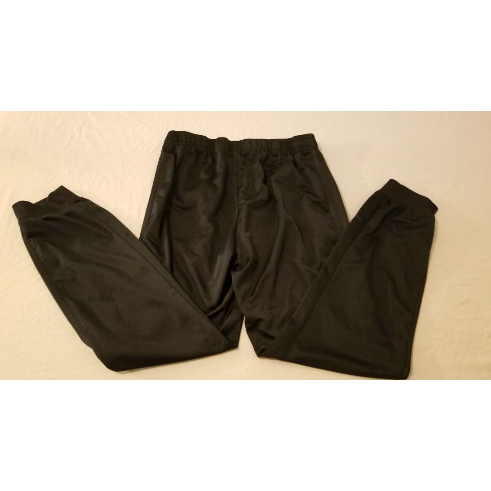 Adidas adidas Pants Mens L Black Athletic Sweatpants 29x30 Regular Size US 33 - 2 Thumbnail