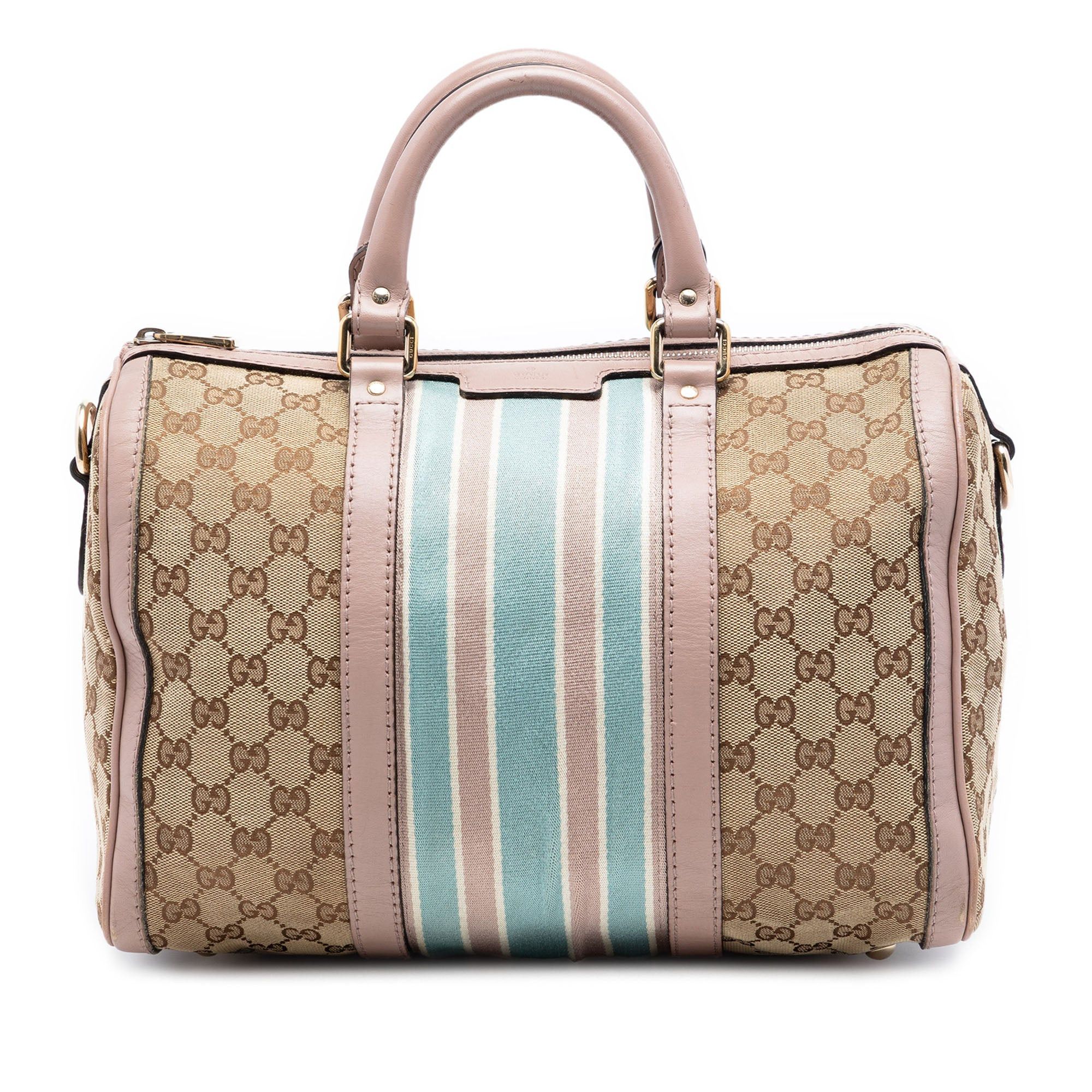 Gucci Medium GG Canvas Web Joy Boston Bag Size ONE SIZE - 1 Thumbnail