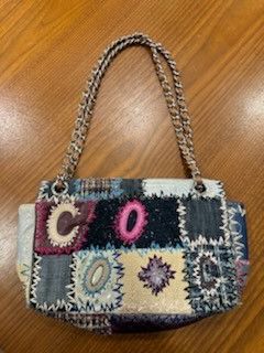Chanel Chanel Rare Denim Patchwork Flap Bag Size ONE SIZE - 2 Thumbnail
