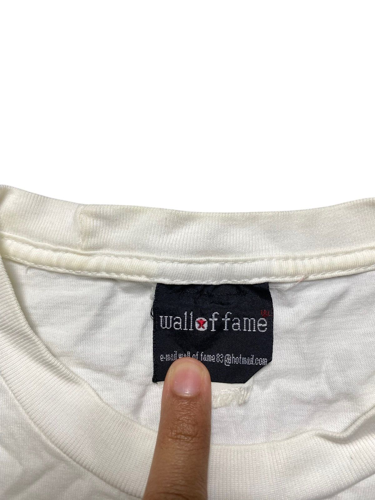 Vintage VINTAGE GRAPHIC FUCK WALL OF FAME Size US XXS / EU 40 - 8 Thumbnail