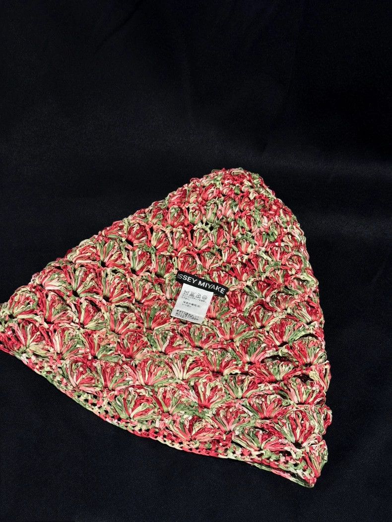 Issey Miyake Issey Miyake 2010ss Colored woven cold hat Size ONE SIZE - 4 Thumbnail