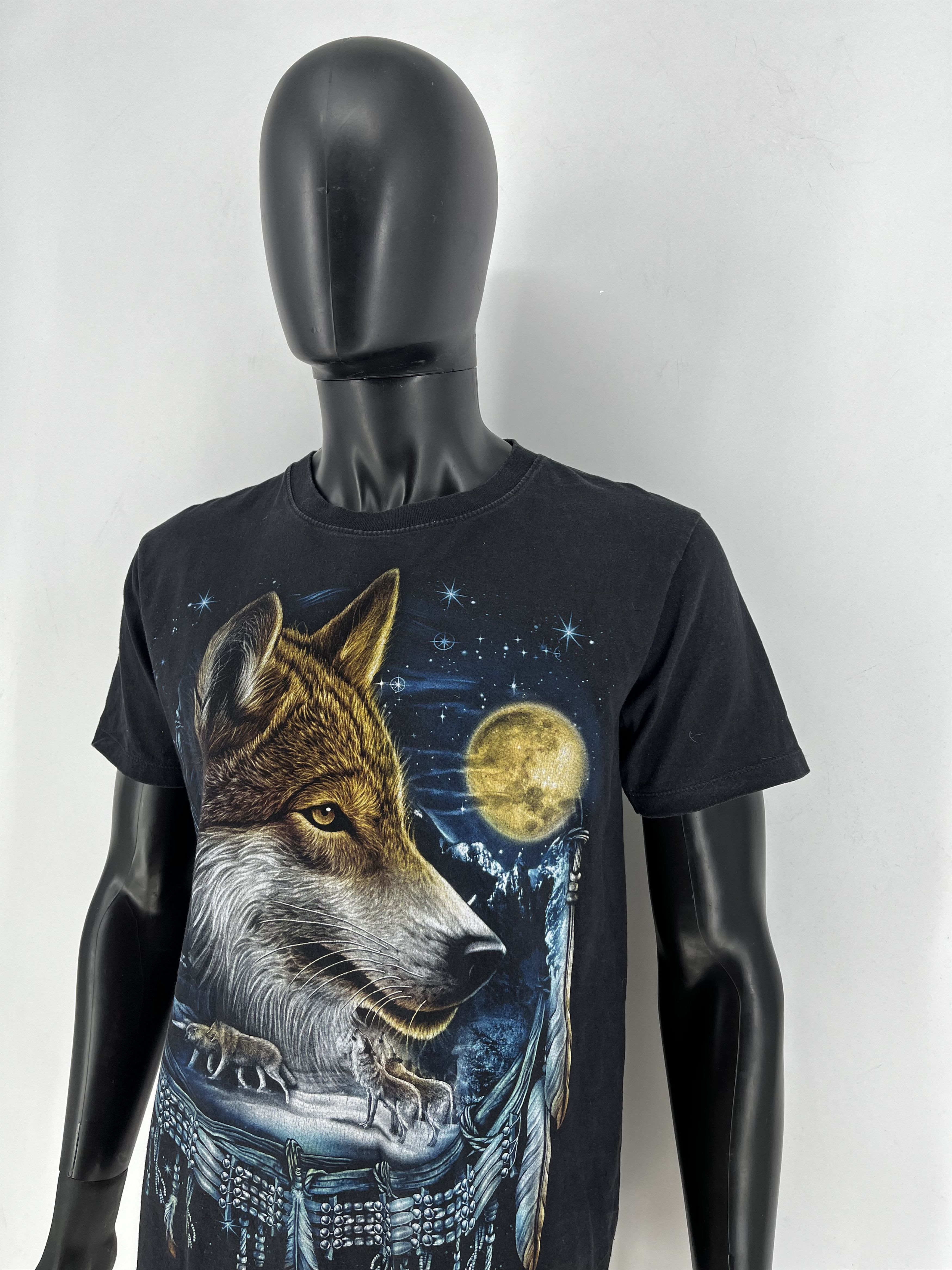Other Double Sided Wolf Moon Tee All Over Animal Print M Size US M / EU 48-50 / 2 - 5 Thumbnail