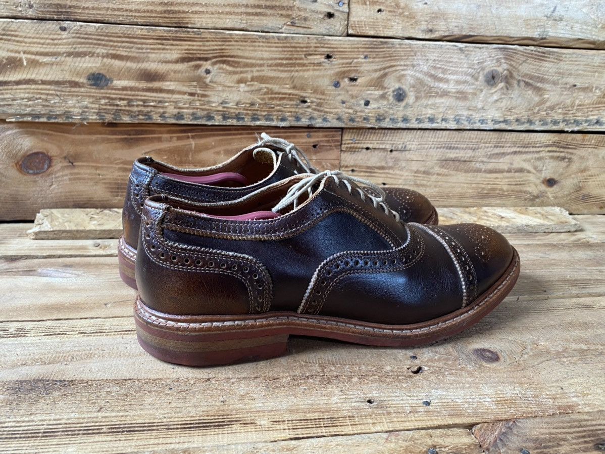 Allen Edmonds Allen Edmond strandmonk brown oxford shoes sz 9.5 Size US 9.5 / EU 42-43 - 7 Thumbnail