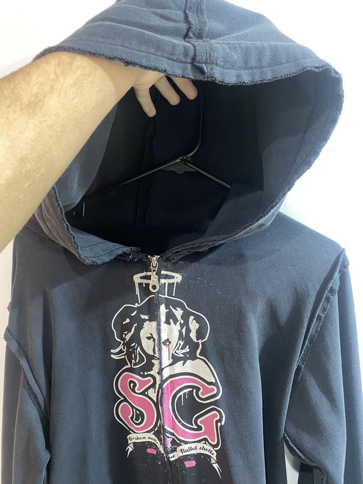 Vintage × Vivienne Westwood Super distressed 1of1 Suicide girls hoodie Size US M / EU 48-50 / 2 - 6 Thumbnail