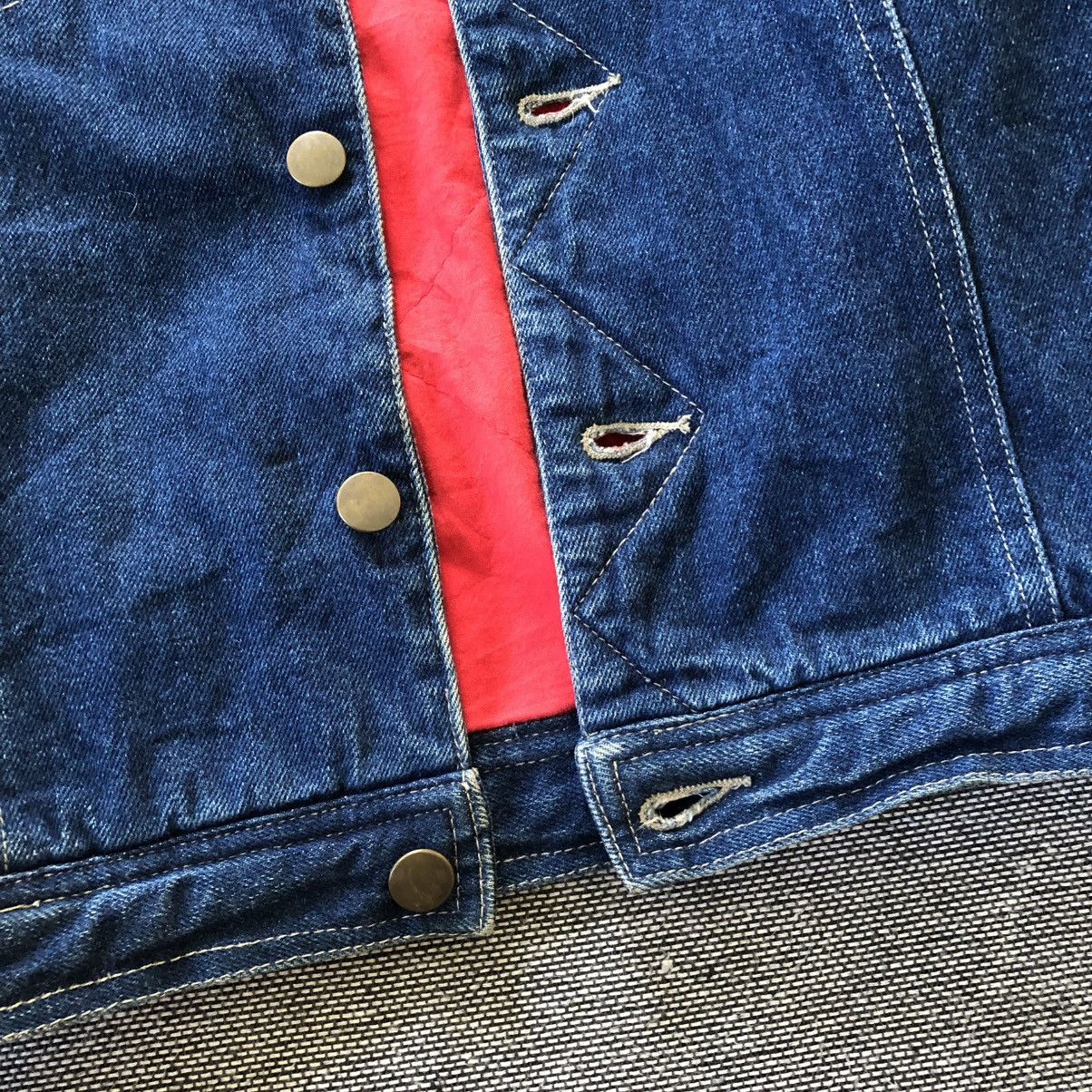 Vintage Pitch 45 Rugged Wear Buckle Back Denim Jacket Size US M / EU 48-50 / 2 - 11 Thumbnail