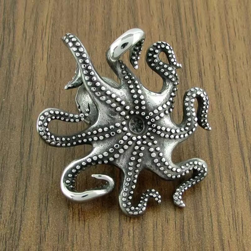 Jewelry Octopus Pendant Necklace Size ONE SIZE - 2 Thumbnail