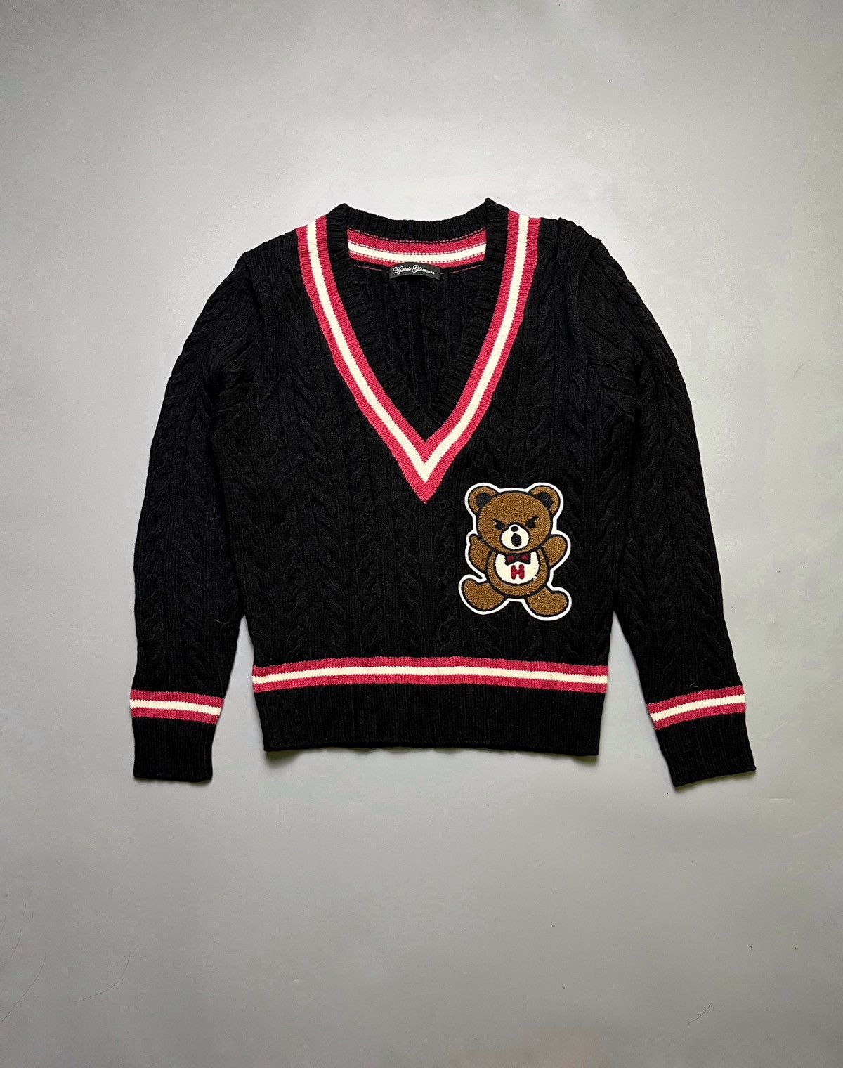 Hysteric Glamour - Teddy Bear - Cable Knit Womenswear