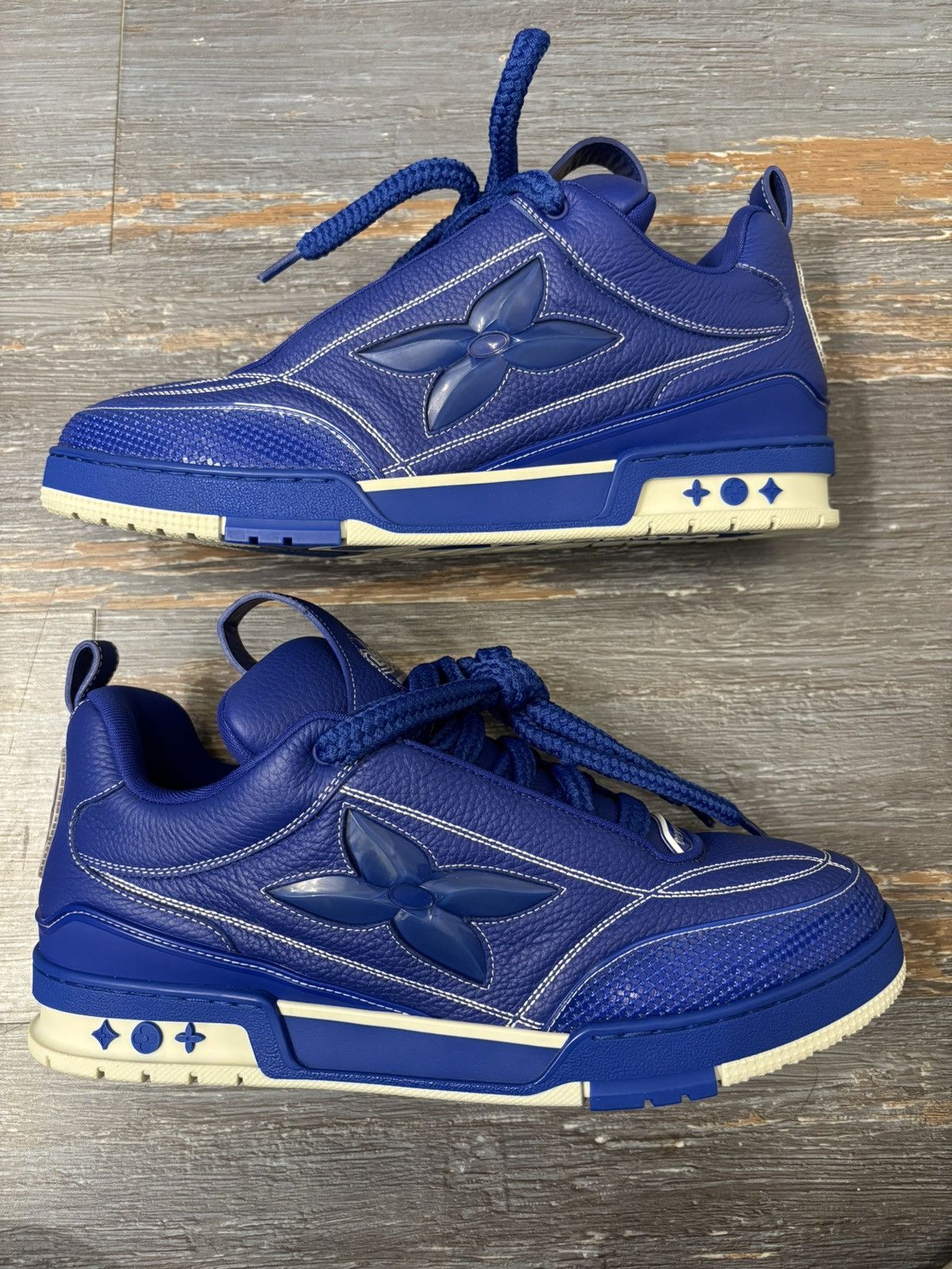 Louis Vuitton Louis Vuitton LV Skate Sneaker Blue Size 13 Size US 13 / EU 46 - 2 Thumbnail
