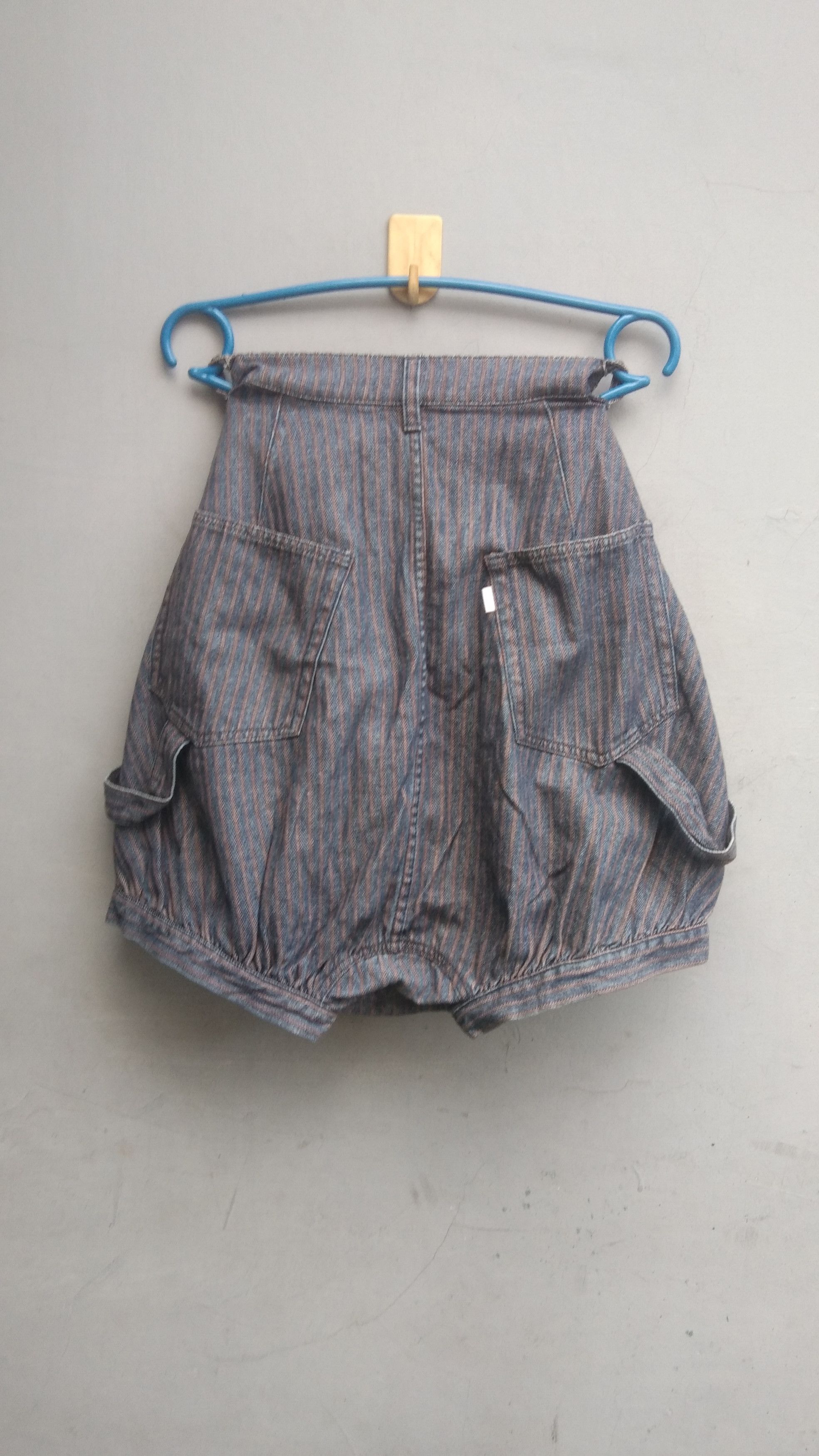 Japanese Brand × Ne-Net Nenet stripe short pants Size 29" - 8 Thumbnail