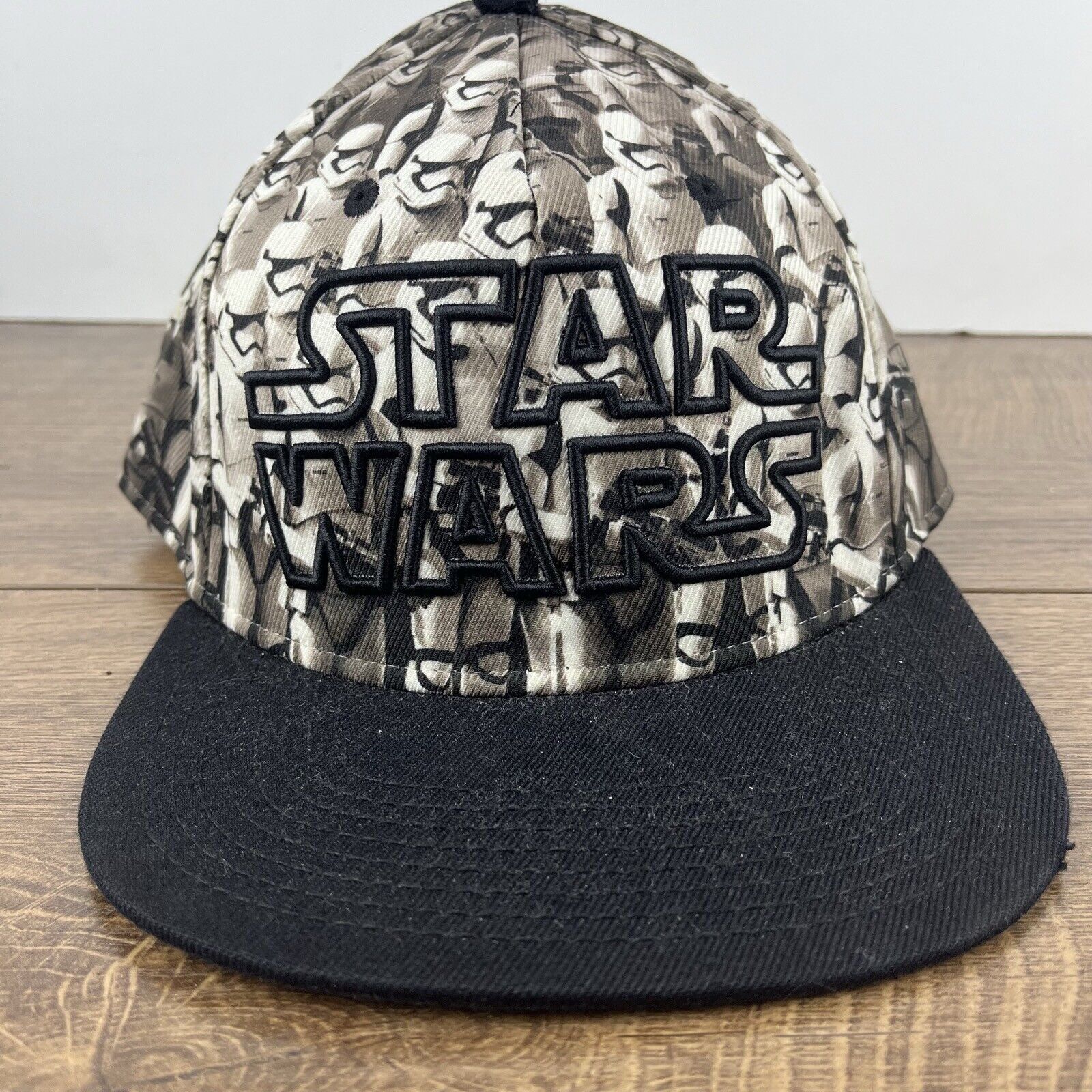 Star Wars Star Wars Snapback Hat Star Wars Gray Hat Adjustable Gray Ad Size ONE SIZE - 3 Thumbnail