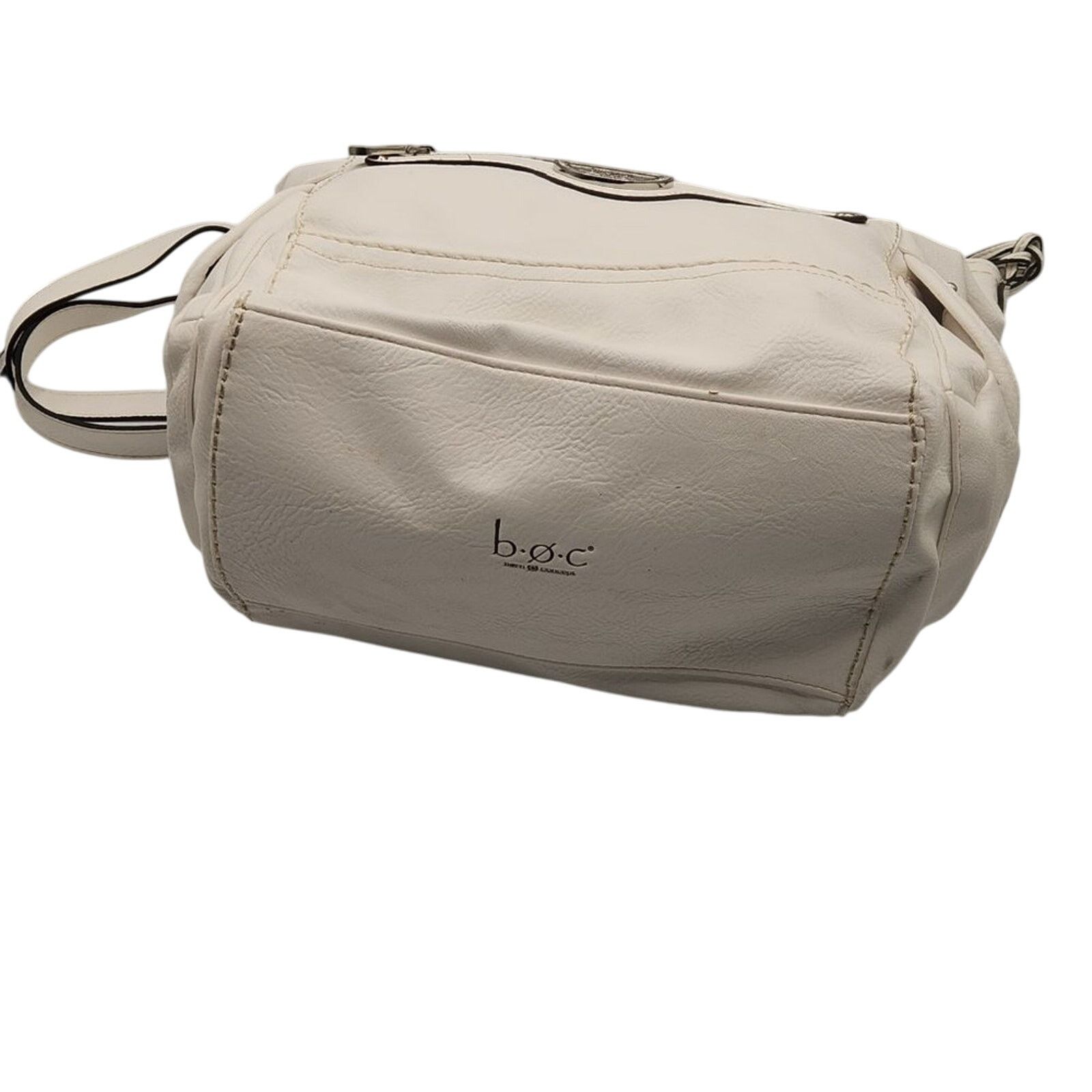 Other b.o.c. White Faux Leather Bag Size ONE SIZE - 4 Thumbnail
