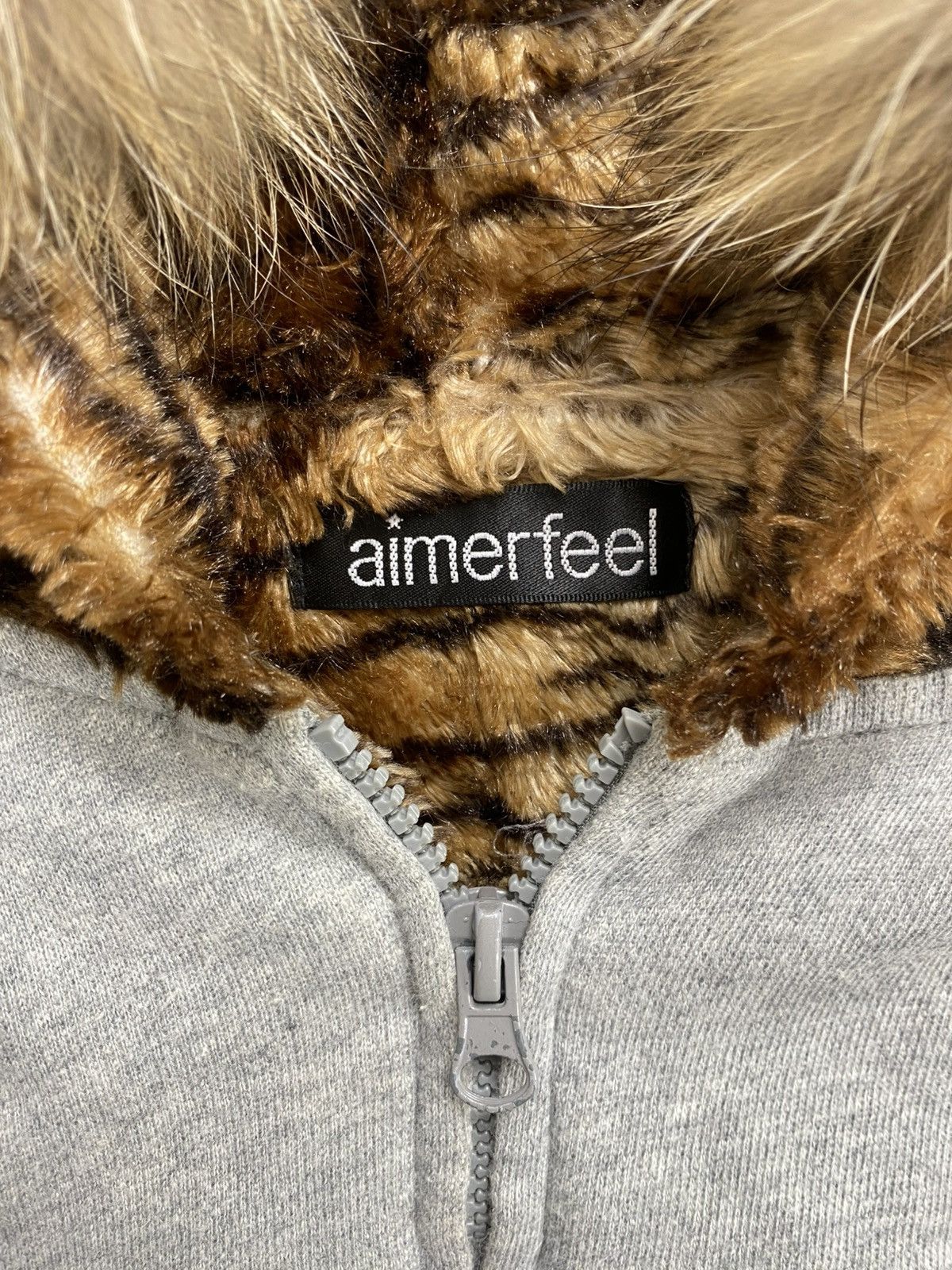 Japanese Brand Y2K Japanese Archive Ifsixwasnine Lgb Style Fur Zip Hoodie Size US L / EU 52-54 / 3 - 4 Thumbnail