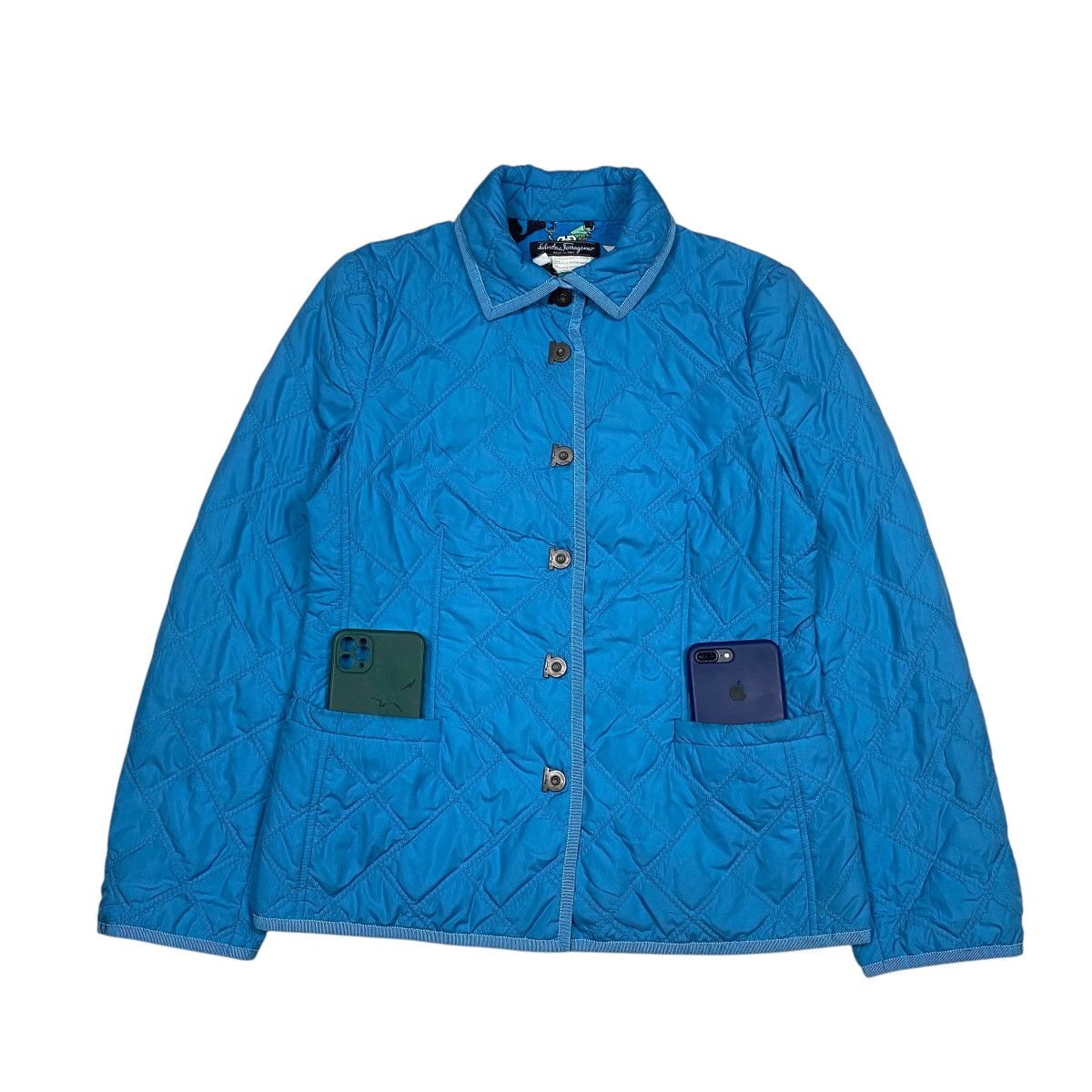 Designer × Salvatore Ferragamo Salvatore Ferragamo Quilted Jacket Size M / US 6-8 / IT 42-44 - 3 Thumbnail