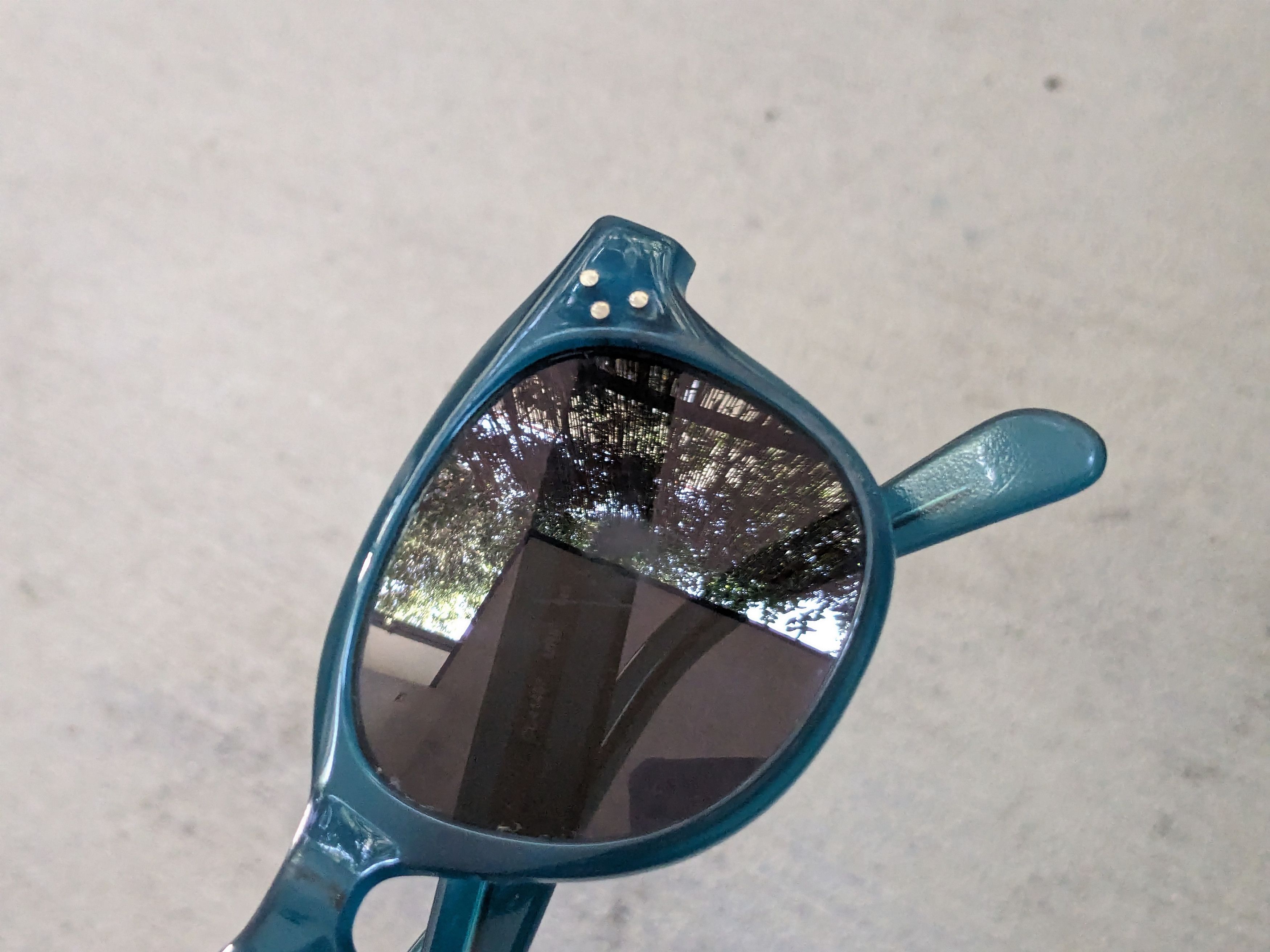 Celine Celine Sunglasses CL41457 Blue Round Size ONE SIZE - 2 Thumbnail