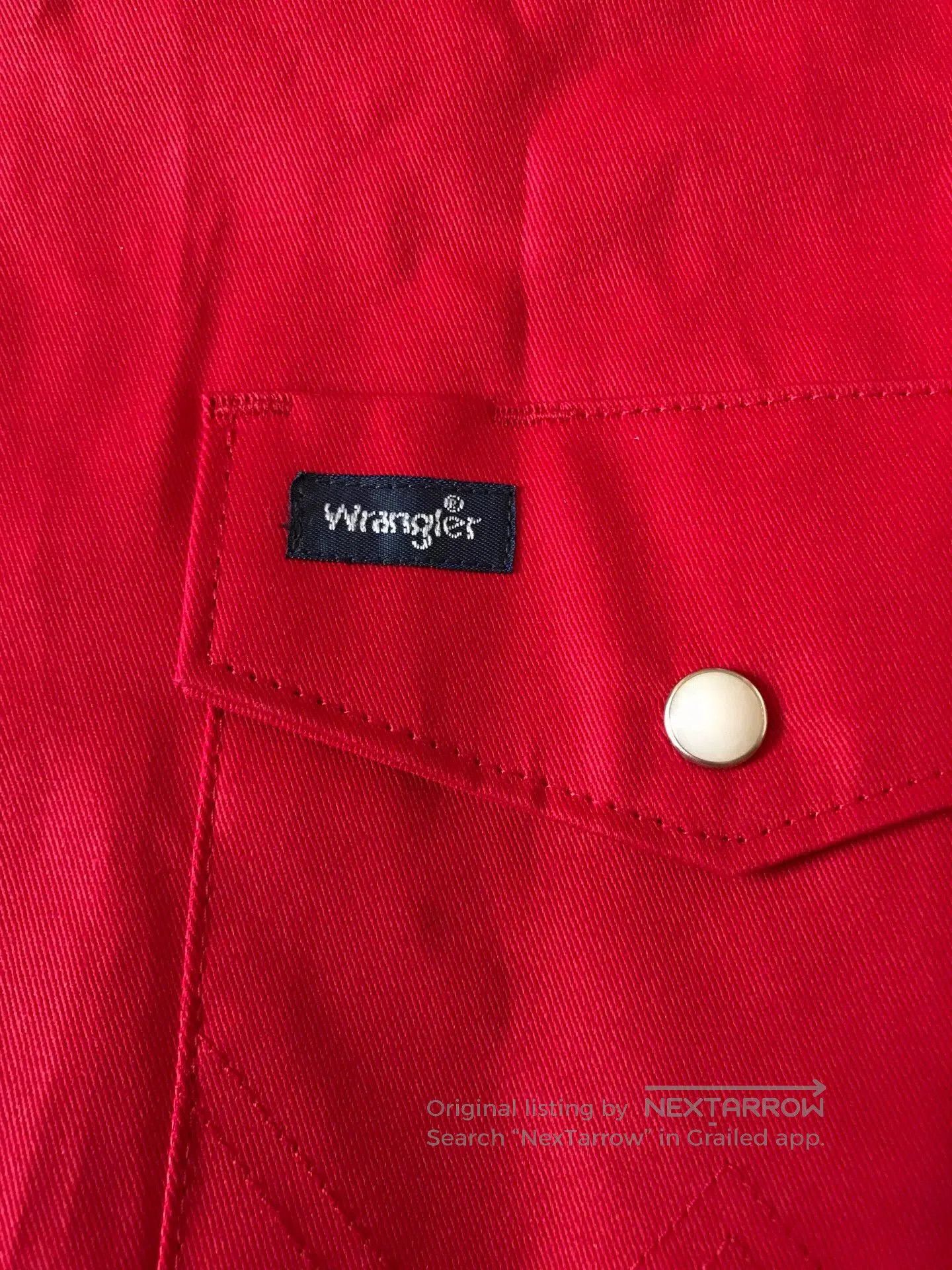 Wrangler Wrangler MS70619 Red Western Shirt M. Size US M / EU 48-50 / 2 - 6 Thumbnail