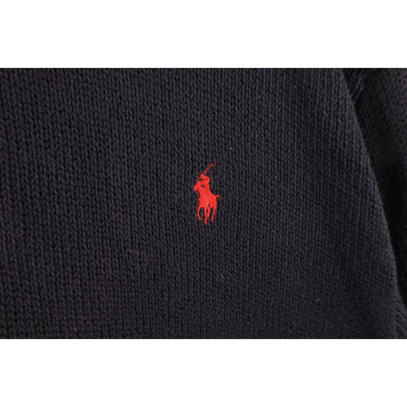 Polo Ralph Lauren Vintage 90s Ralph Lauren Faded Cotton Ribbed Knit Sweater Size US XL / EU 56 / 4 - 4 Thumbnail