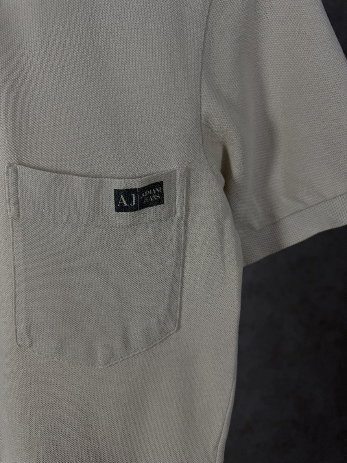 Armani × Vintage Armani Jeans luxury vintage designer polo tee Size US S / EU 44-46 / 1 - 3 Thumbnail