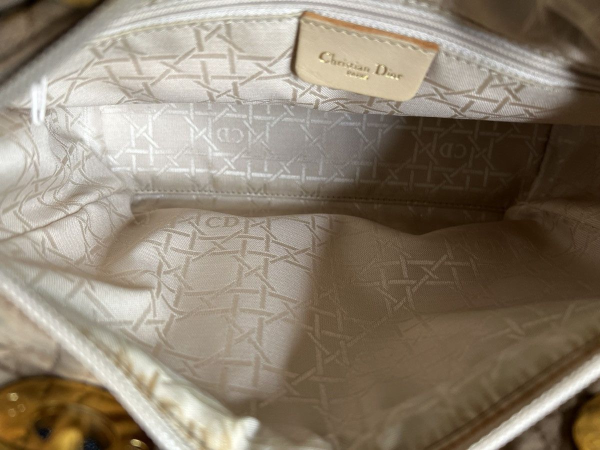 Christian Dior Monsieur Christian Dior Medium Cannage Lady Dior Bag Size ONE SIZE - 14 Thumbnail