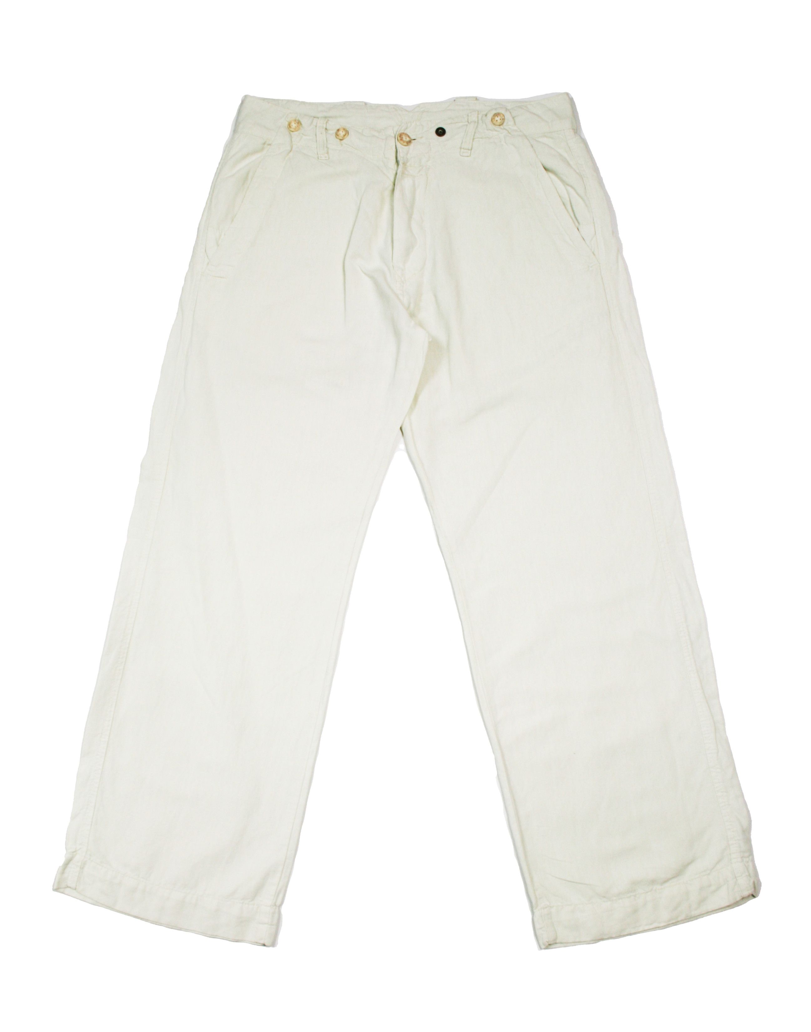 Diesel 00S Cotton Linen Relax Baggy Pants Vintage Size US 30 / EU 46 - 1 Thumbnail