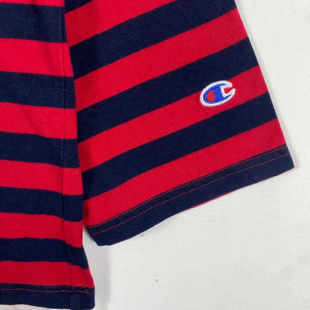 Champion × Ne-Net CHAMPION x NE-NET Small Logo Striped Women Long Sleeve Tee Size M / US 6-8 / IT 42-44 - 3 Thumbnail