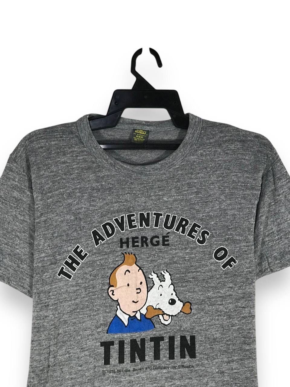 Vintage vintage 70s 1975 the adventure of tin tin Size US M / EU 48-50 / 2 - 2 Thumbnail