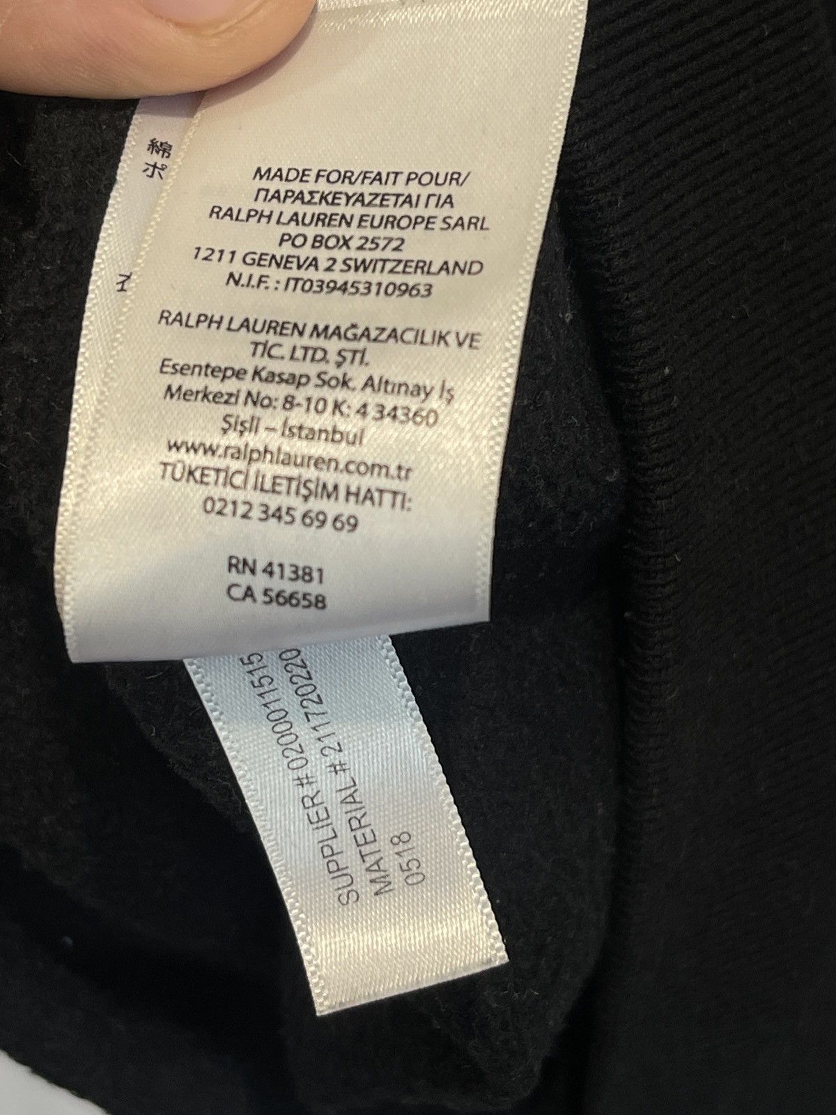 Polo Ralph Lauren Polo Ralph Lauren sweatshirt woman black logo L Size L / US 10 / IT 46 - 6 Thumbnail