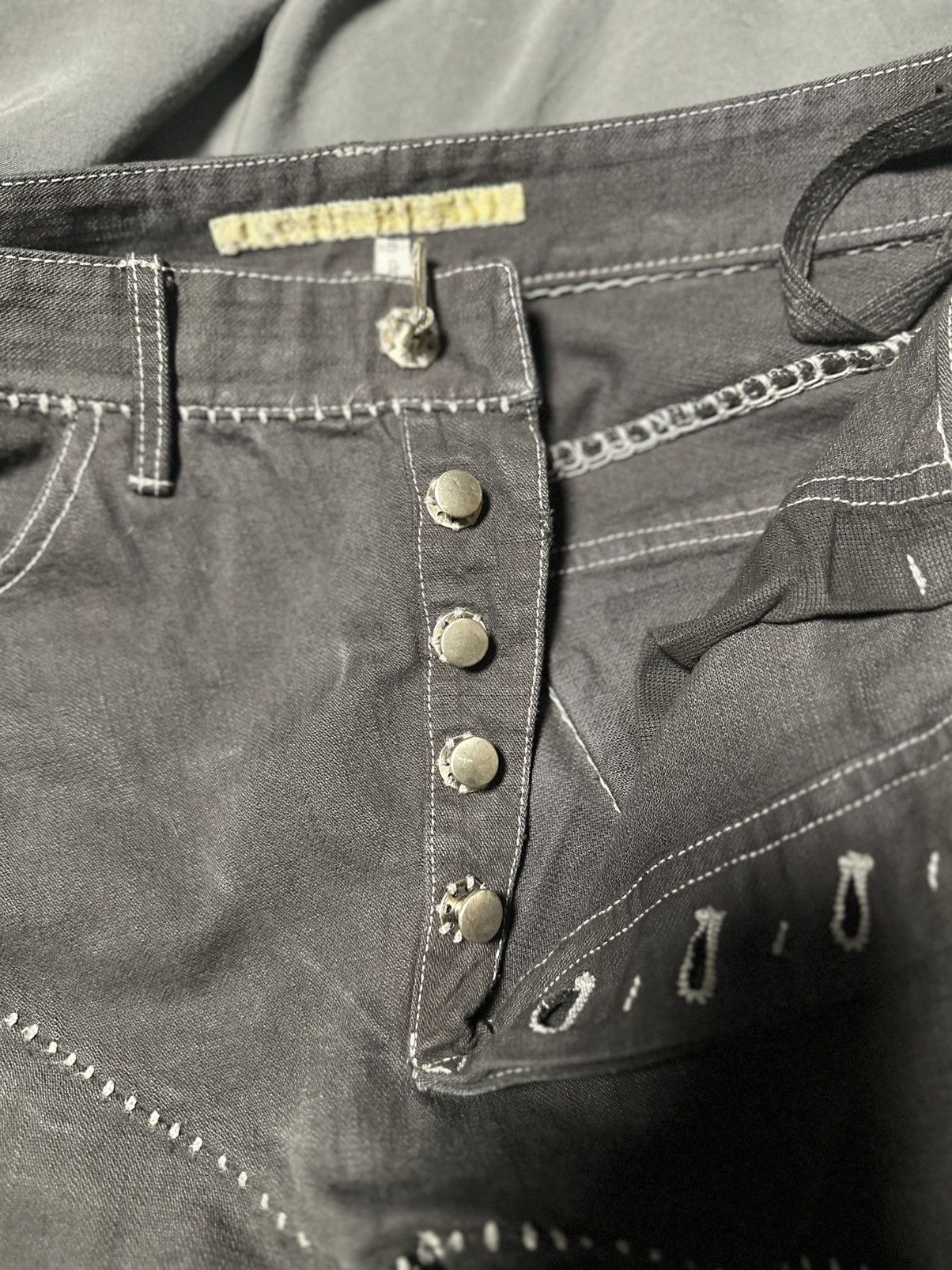 Carol Christian Poell Carol Christian Poell Overlock Spiral Jeans
