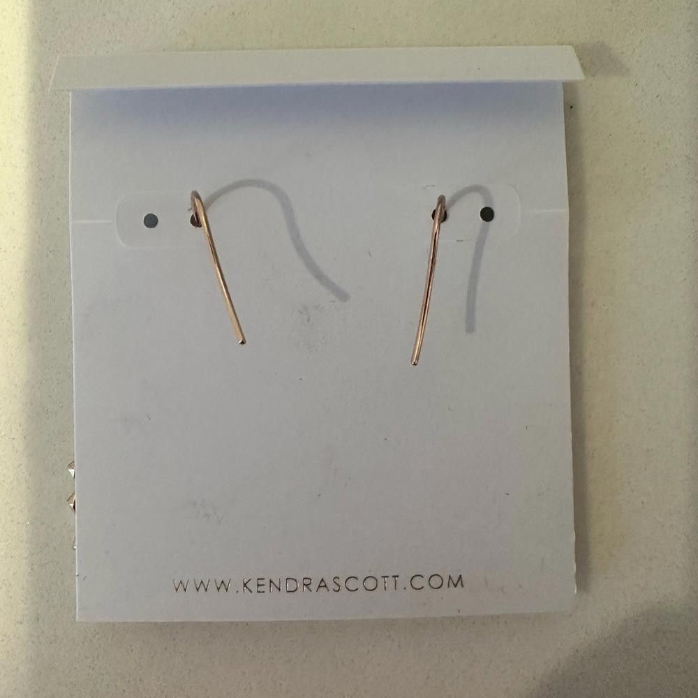 Kendra Scott Kendra Scott Bea Crystal Drop Earrings in Rose Gold NEW Size ONE SIZE - 6 Thumbnail