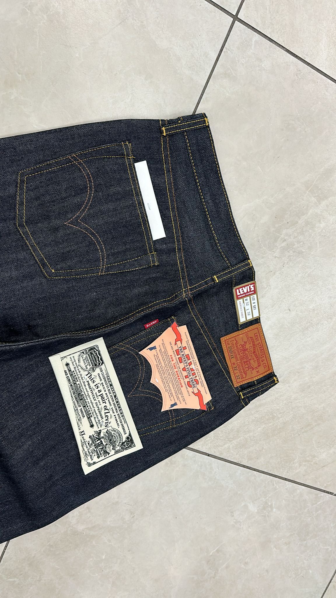 Levi's Vintage Clothing LVC Levi's Vintage Clothing 1944 S501 Perfect Imperfections Size US 32 / EU 48 - 4 Thumbnail
