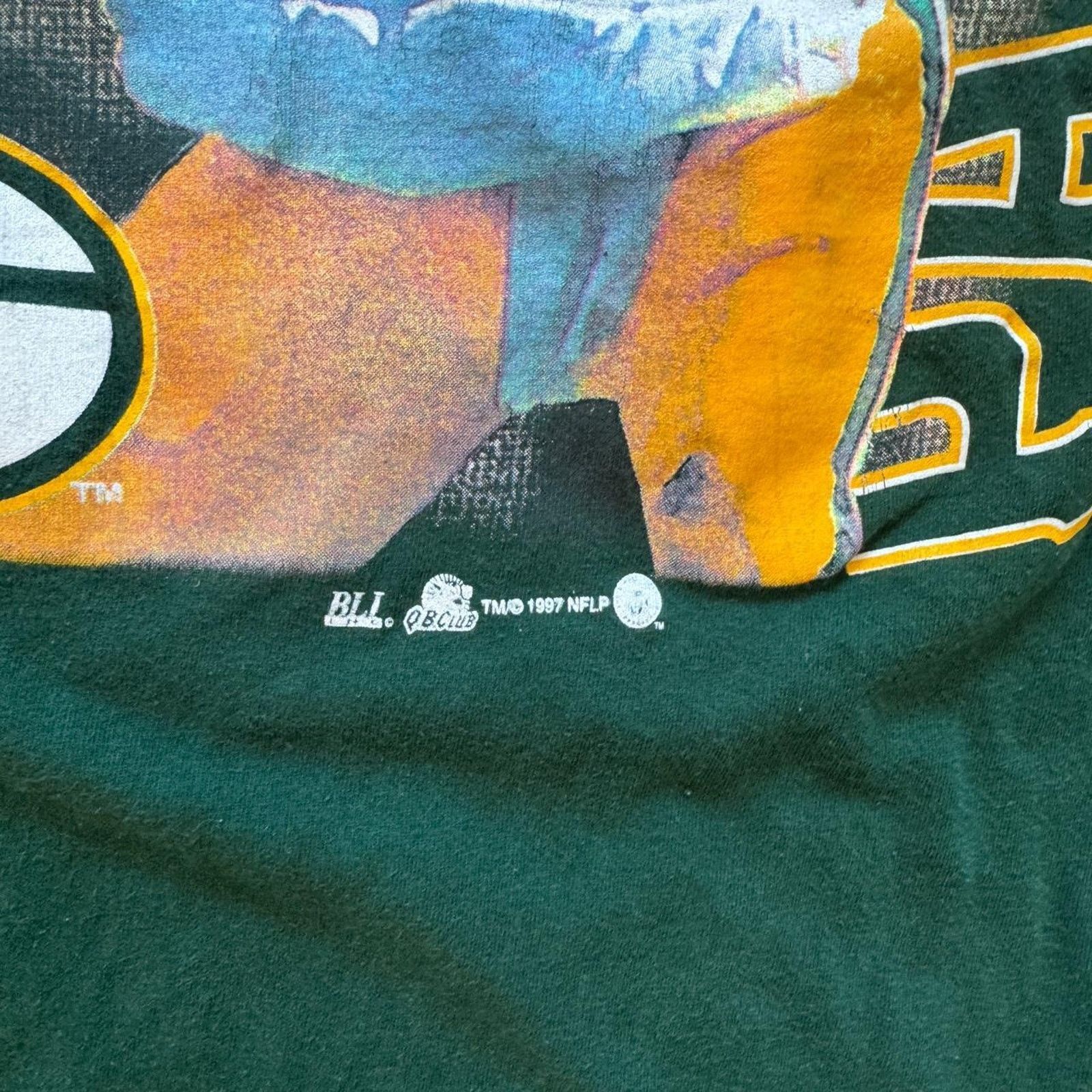 Other Vintage 1997 Green Bay Packers Brett Favre T-Shirt –Size XL Size US XL / EU 56 / 4 - 5 Thumbnail