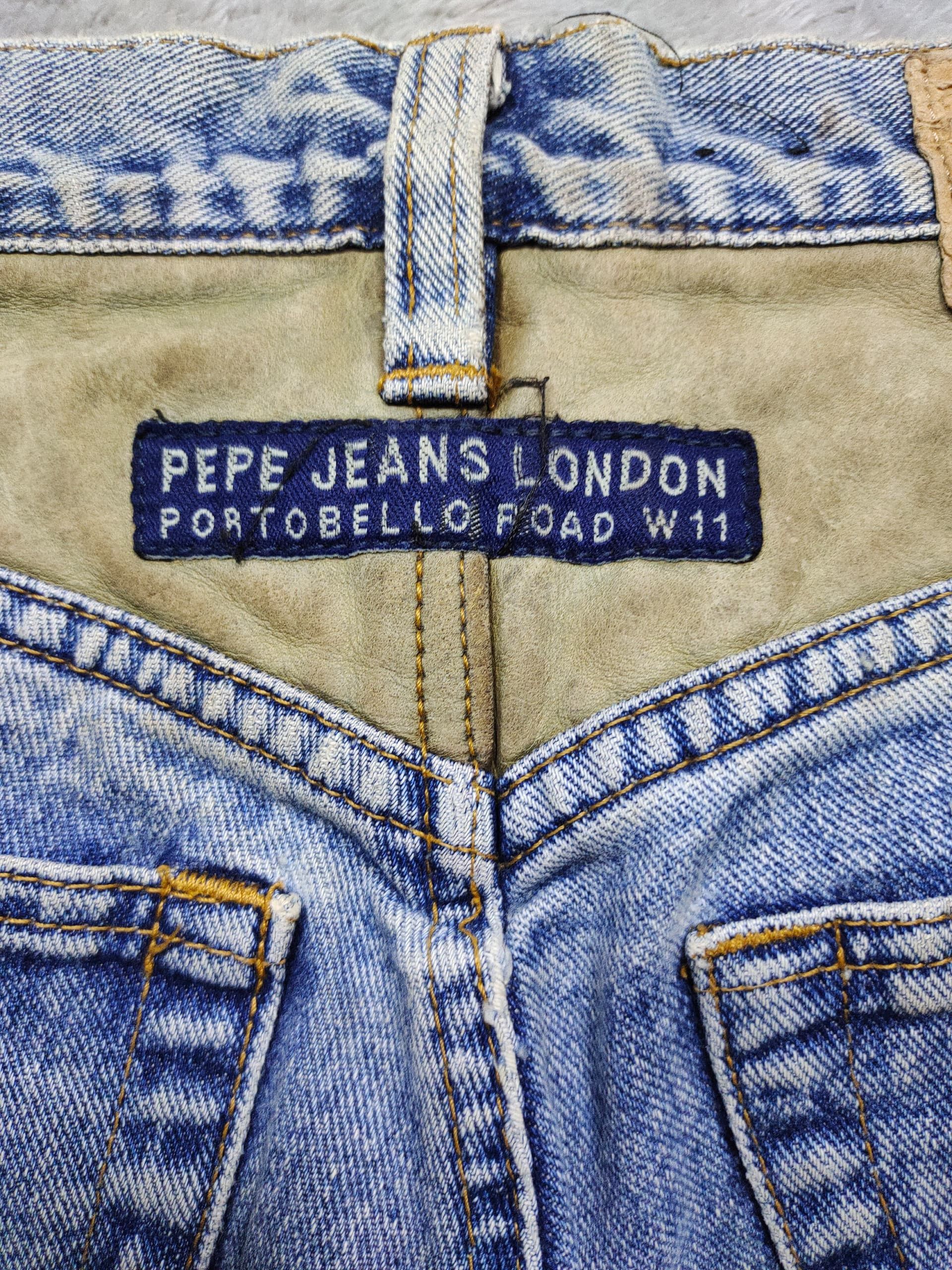 Pepe Jeans VINTAGE DISTRESSED PEPE JEANS LONDON BLUE DENIM JEANS Size US 30 / EU 46 - 9 Thumbnail