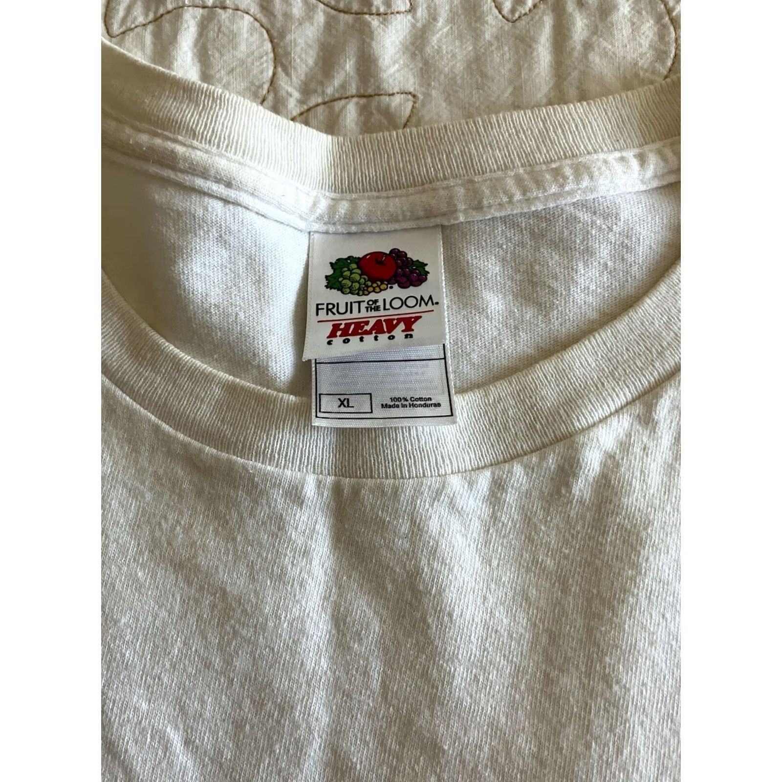 Fruit Of The Loom VINTAGE Bud Light Mens White T Shirt XL Beer 2006 Fruit of the Loom Short Sleeve Shirt Mens White Size US XL / EU 56 / 4 - 3 Thumbnail