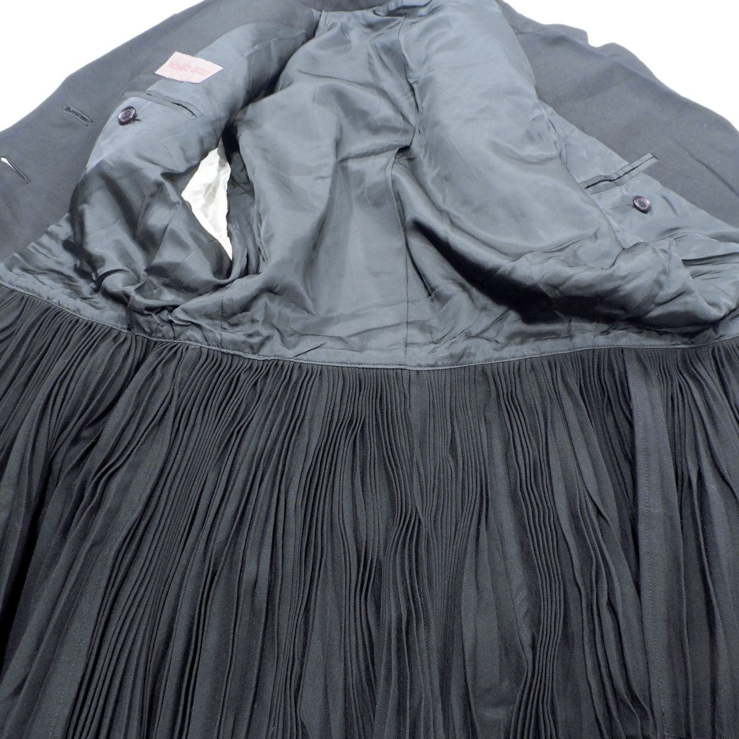 Romeo Gigli ROMEO GIGLI PLEATED HEM BLAZER JACKET Size M / US 6-8 / IT 42-44 - 7 Thumbnail