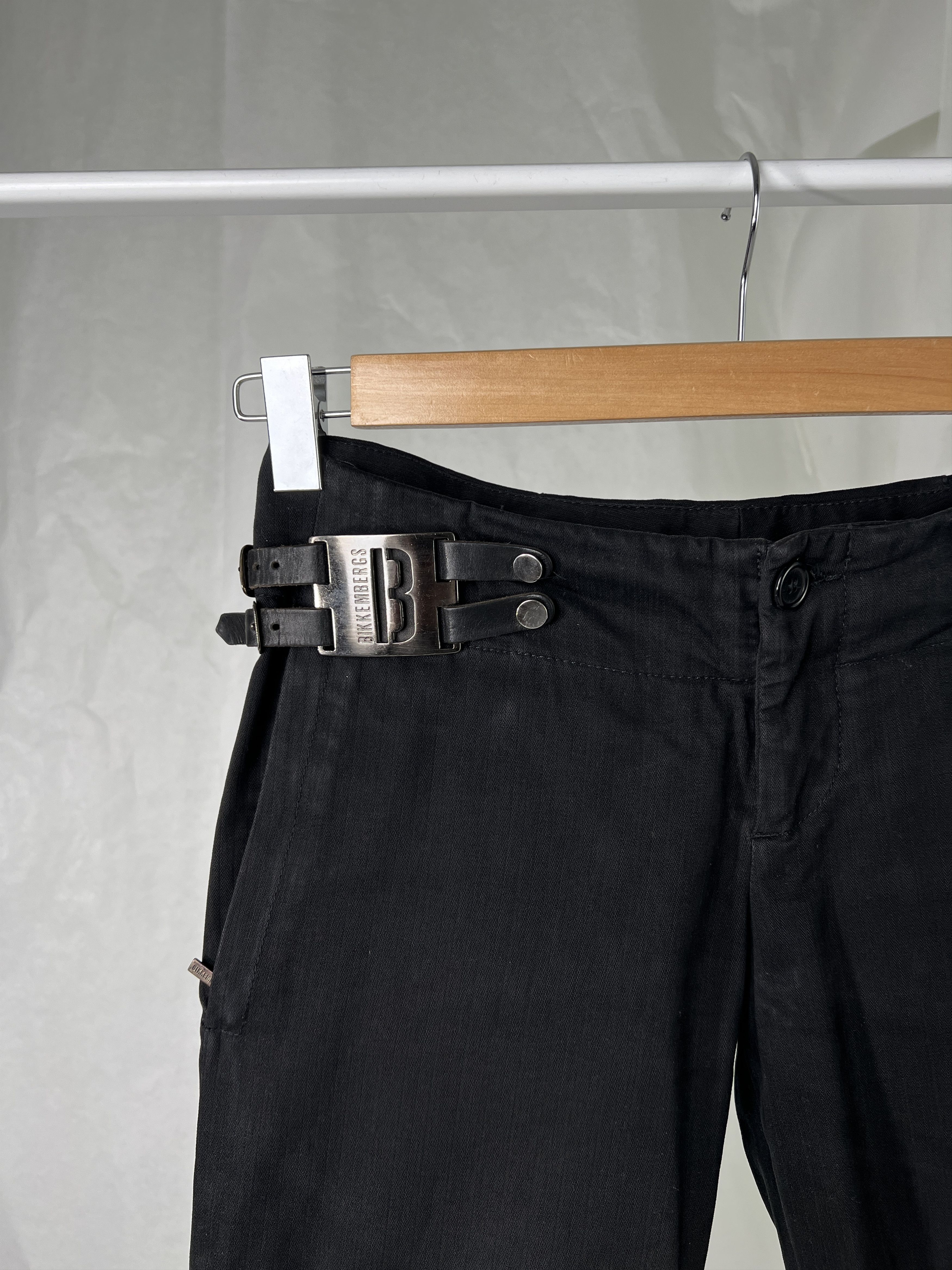 Dirk Bikkembergs Archive Dirk Bikkemberg Pants with leather belts Size US 30 / EU 46 - 8 Thumbnail