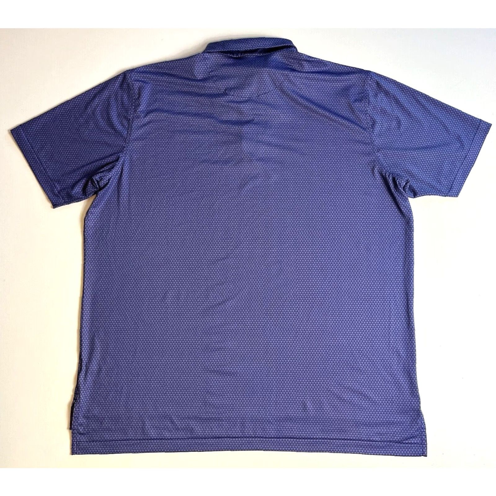 Peter Millar Peter Millar Summer Comfort Polo Shirt XL Men’s Blue Geometric Short Sleeve Performance Polo Shirt Size US XL / EU 56 / 4 - 6 Thumbnail