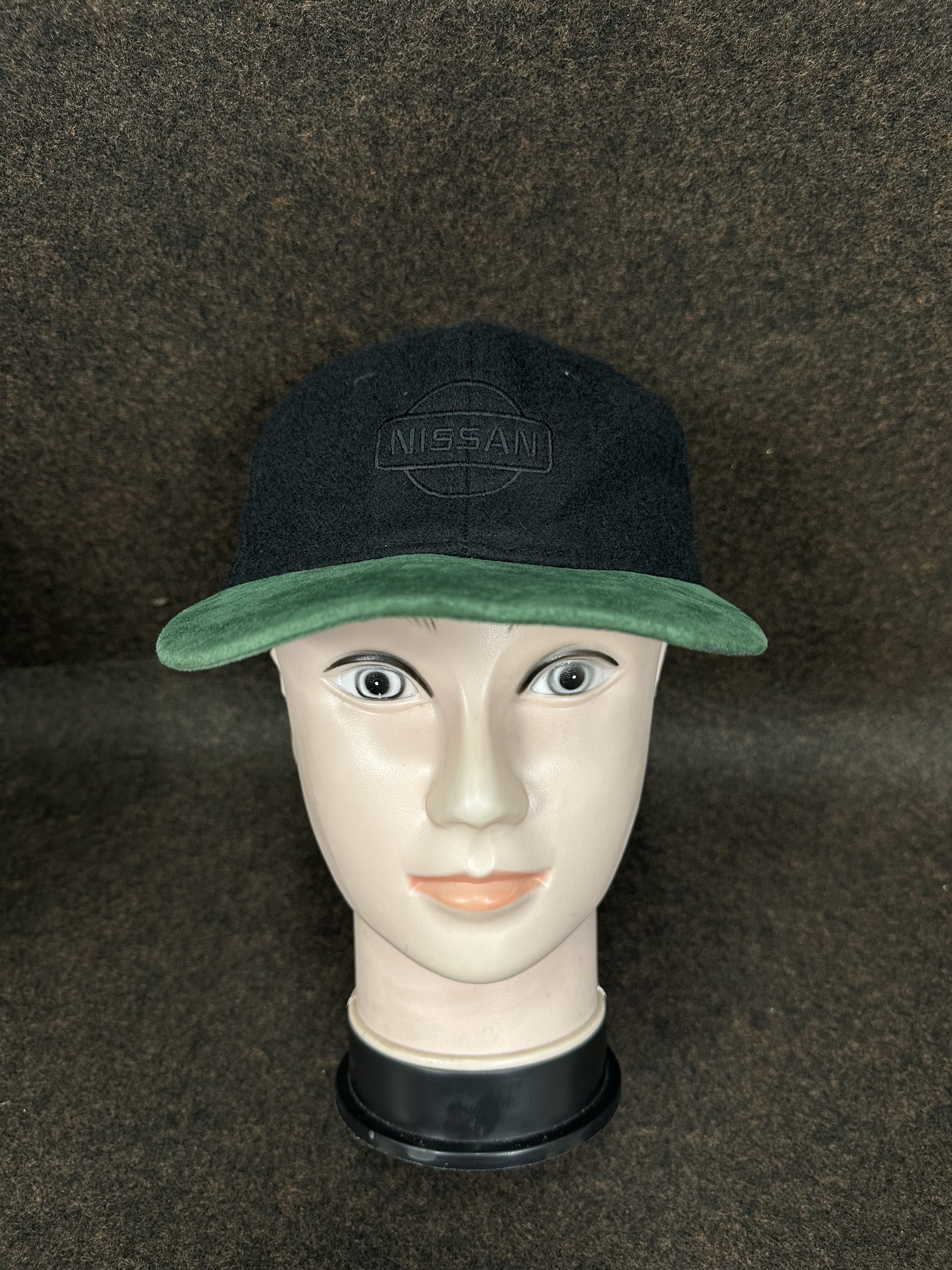 Nissan Vintage Nissan Wool Cap Faded Size ONE SIZE - 1 Thumbnail
