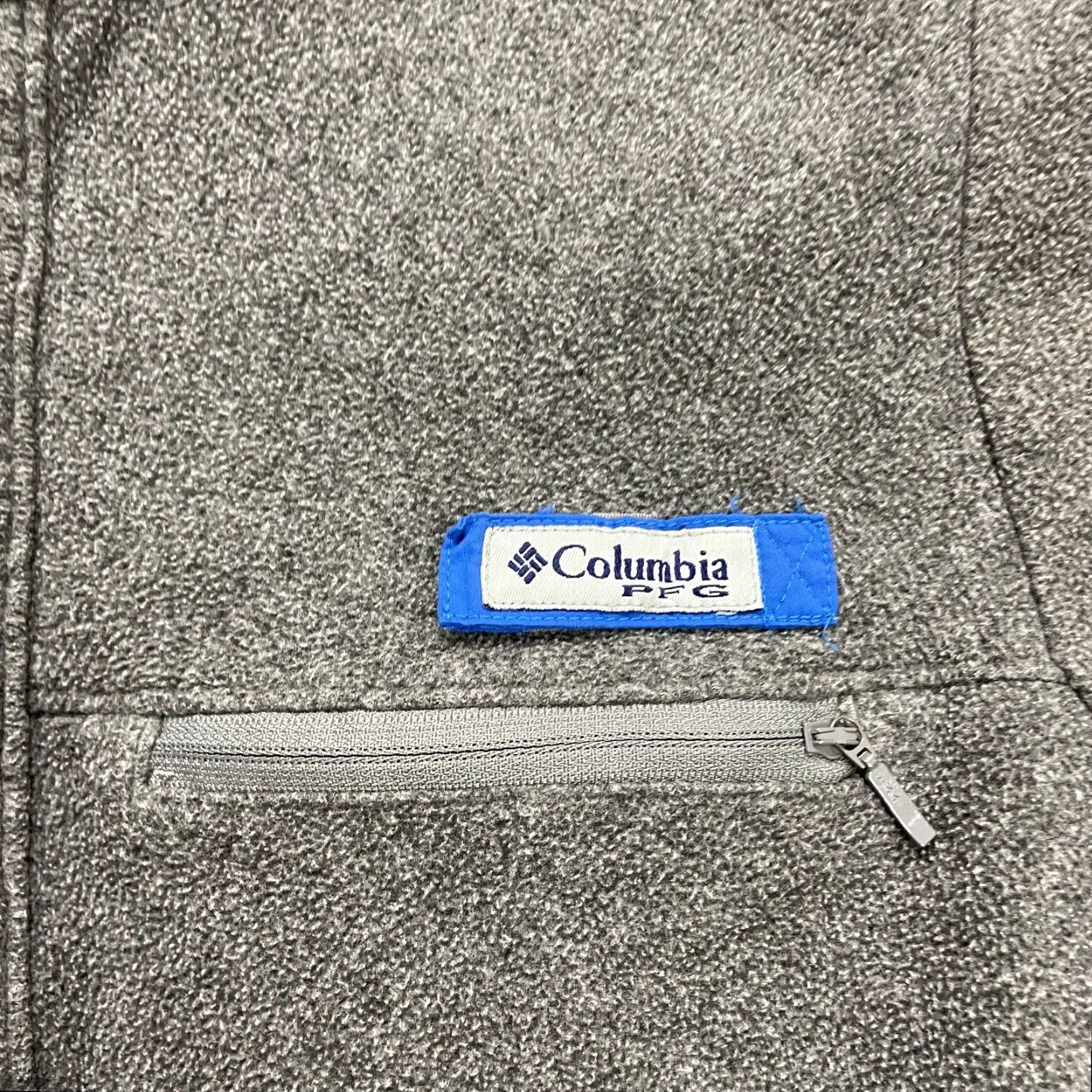 Vintage Columbia Harborside Jacket Mens Small Gray Fleece 1/4 Snap Button Outdoor Hiking Size US S / EU 44-46 / 1 - 5 Thumbnail