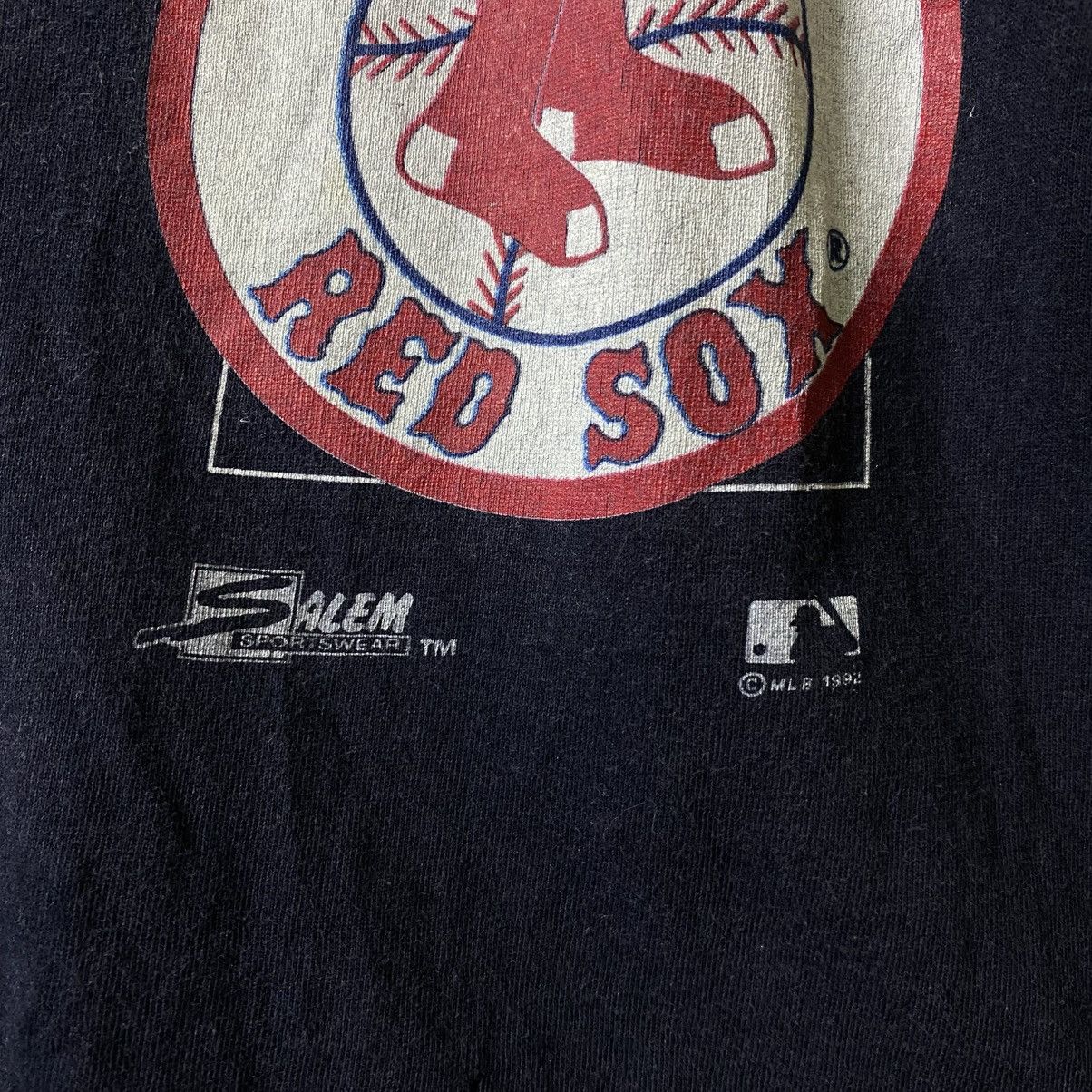 Salem Sportswear 1990s Boston Red Sox MLB Baseball Distressed Tee Size US L / EU 52-54 / 3 - 6 Thumbnail