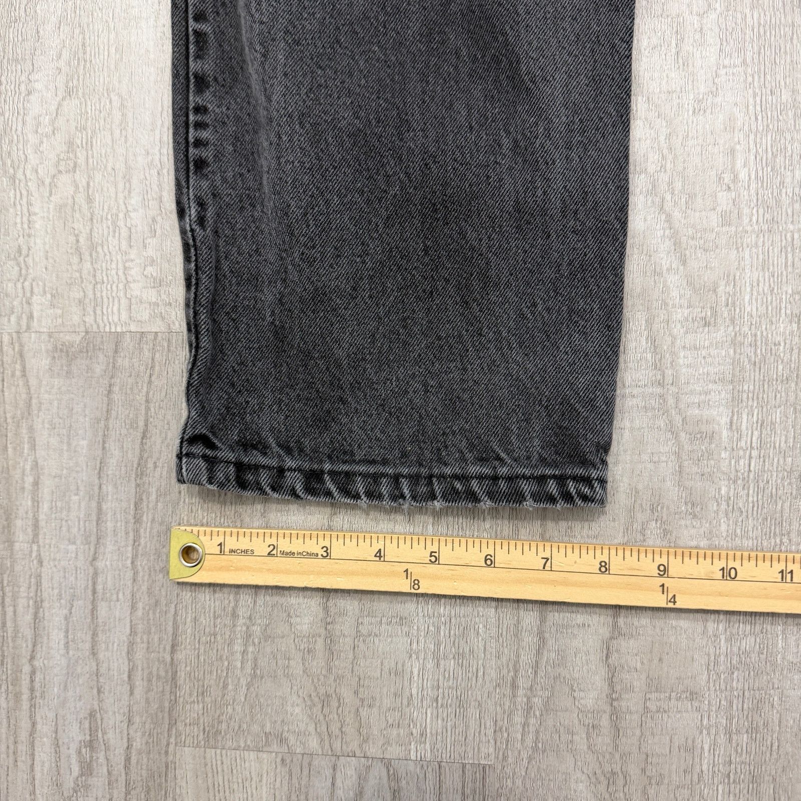 Levi's Vintage Levis 545 Jeans 38x34 Black Loose Fit Baggy Tapered Size US 38 / EU 54 - 10 Thumbnail