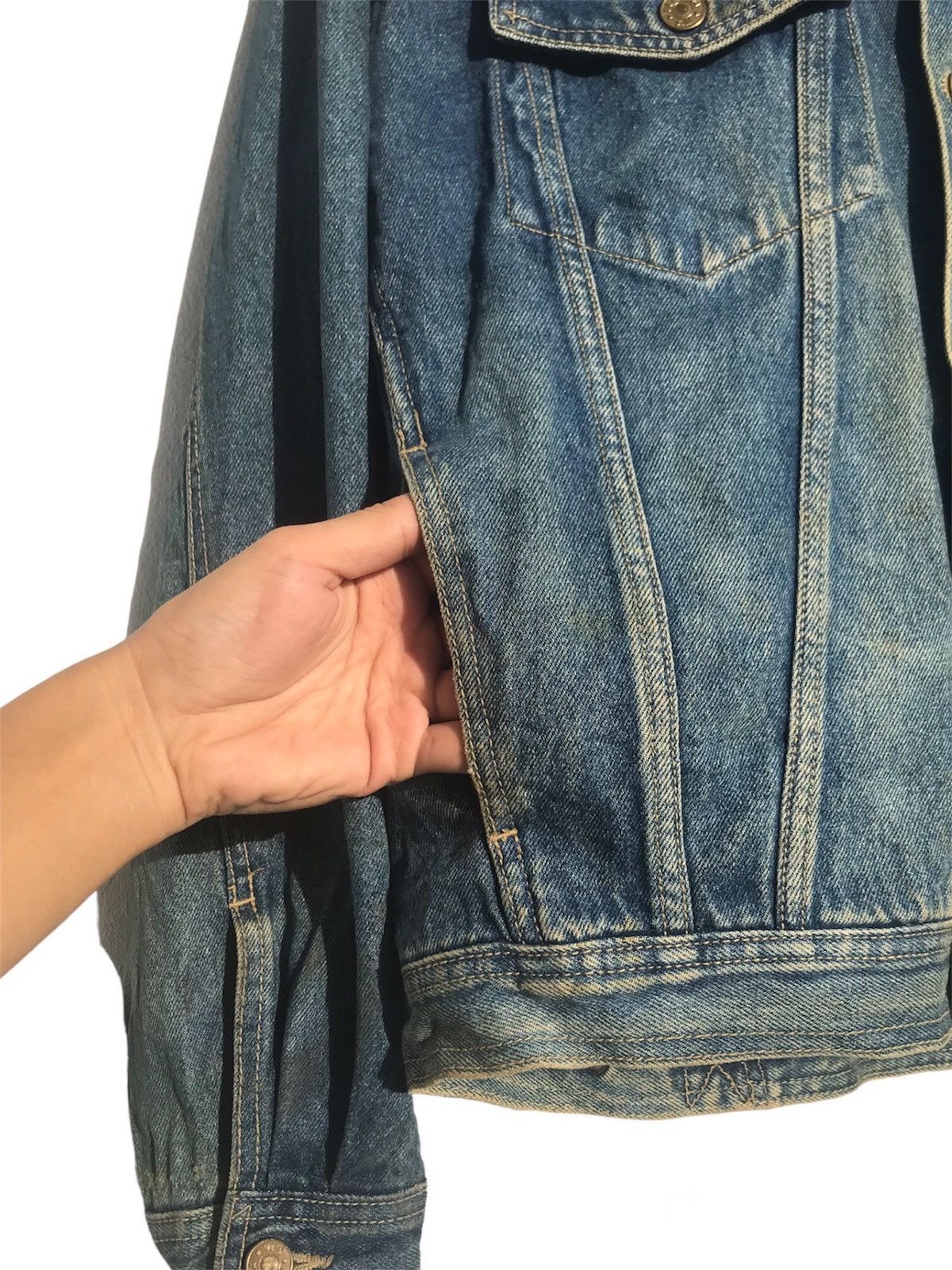 Vintage Vintage Bermuda Denim Jacket Size US L / EU 52-54 / 3 - 6 Thumbnail