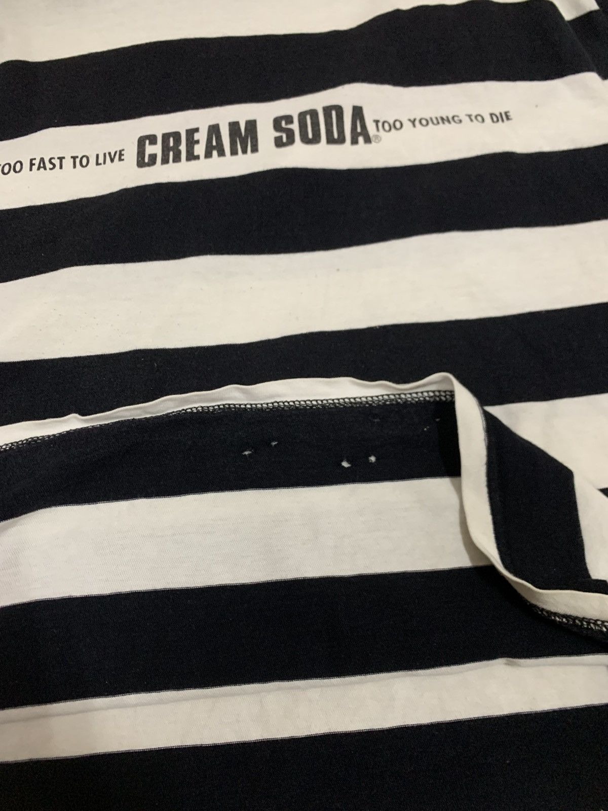 Seditionaries Cream Soda Jail Stripe vintage Size US M / EU 48-50 / 2 - 6 Thumbnail