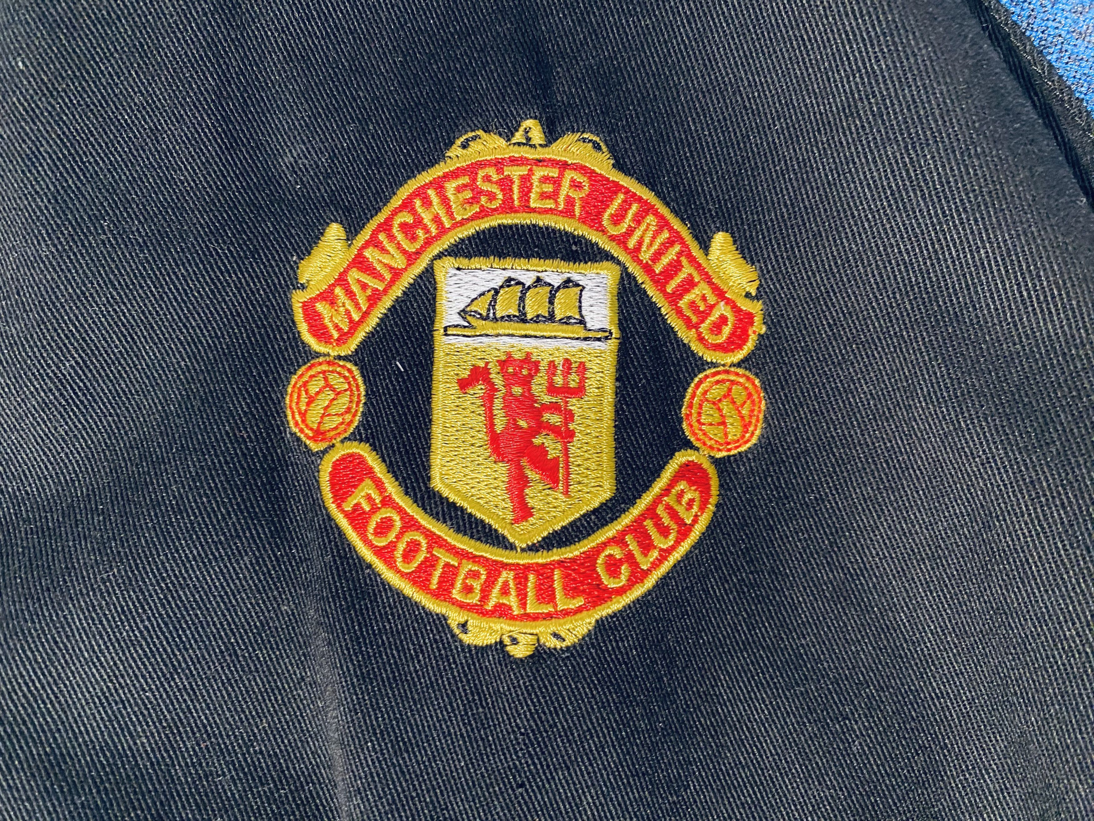 Umbro Manchester United Bomber Varsity Jacket 1994 1995 Size US XL / EU 56 / 4 - 5 Thumbnail