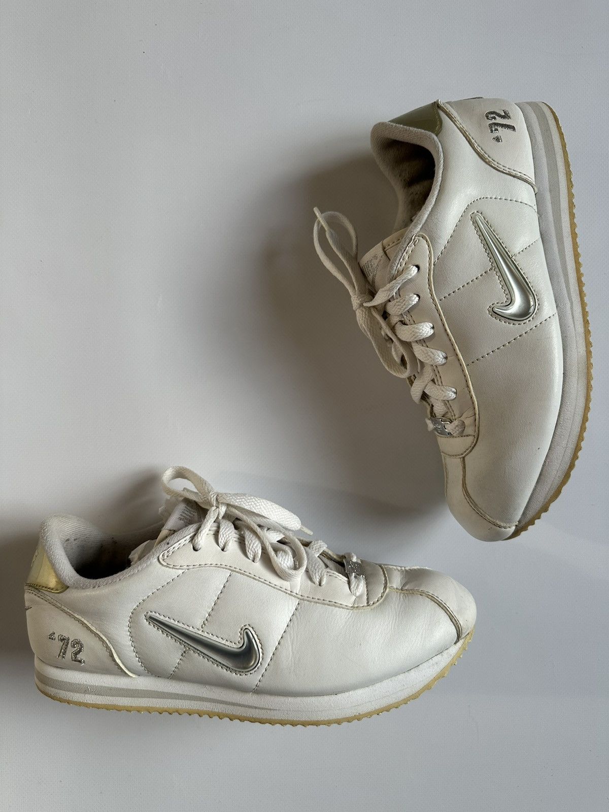 Nike 2005 Nike Cortez 72 Vintage Rare Model Shine Swoosh Size US 6 / IT 36 - 1 Thumbnail