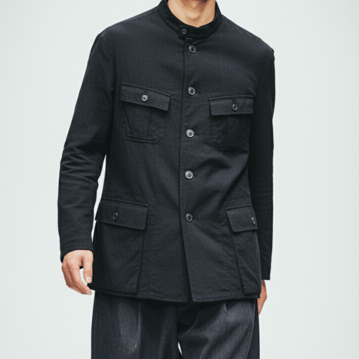 Issey Miyake A/W 1999 Issey Miyake Men Canary Light Jacket Size US M / EU 48-50 / 2 - 1 Thumbnail